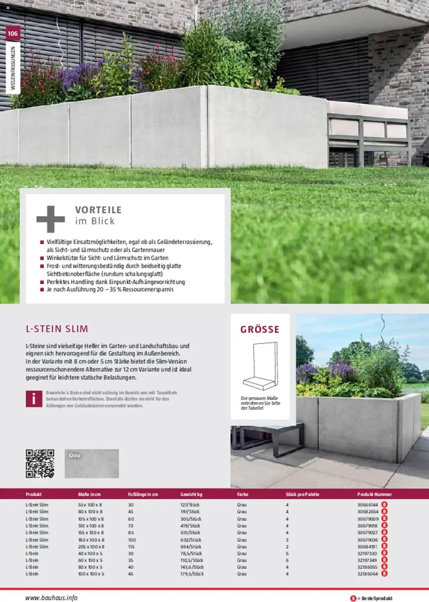 Bauhaus Prospekt von 10. März bis 30. Juni 2025 - Prospekt seite 106