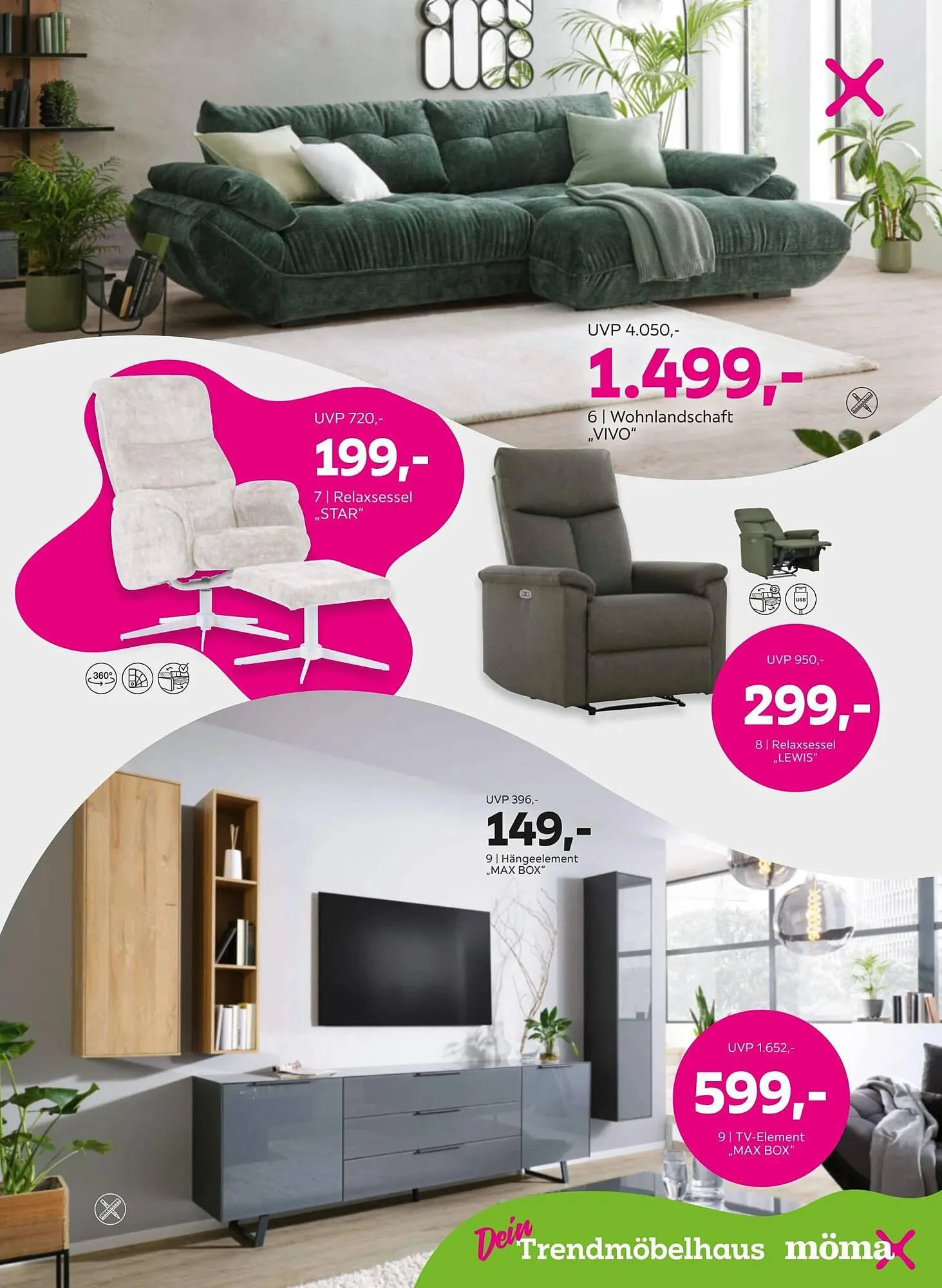 Mömax Prospekt von 13. April bis 20. April 2026 - Prospekt seite 3