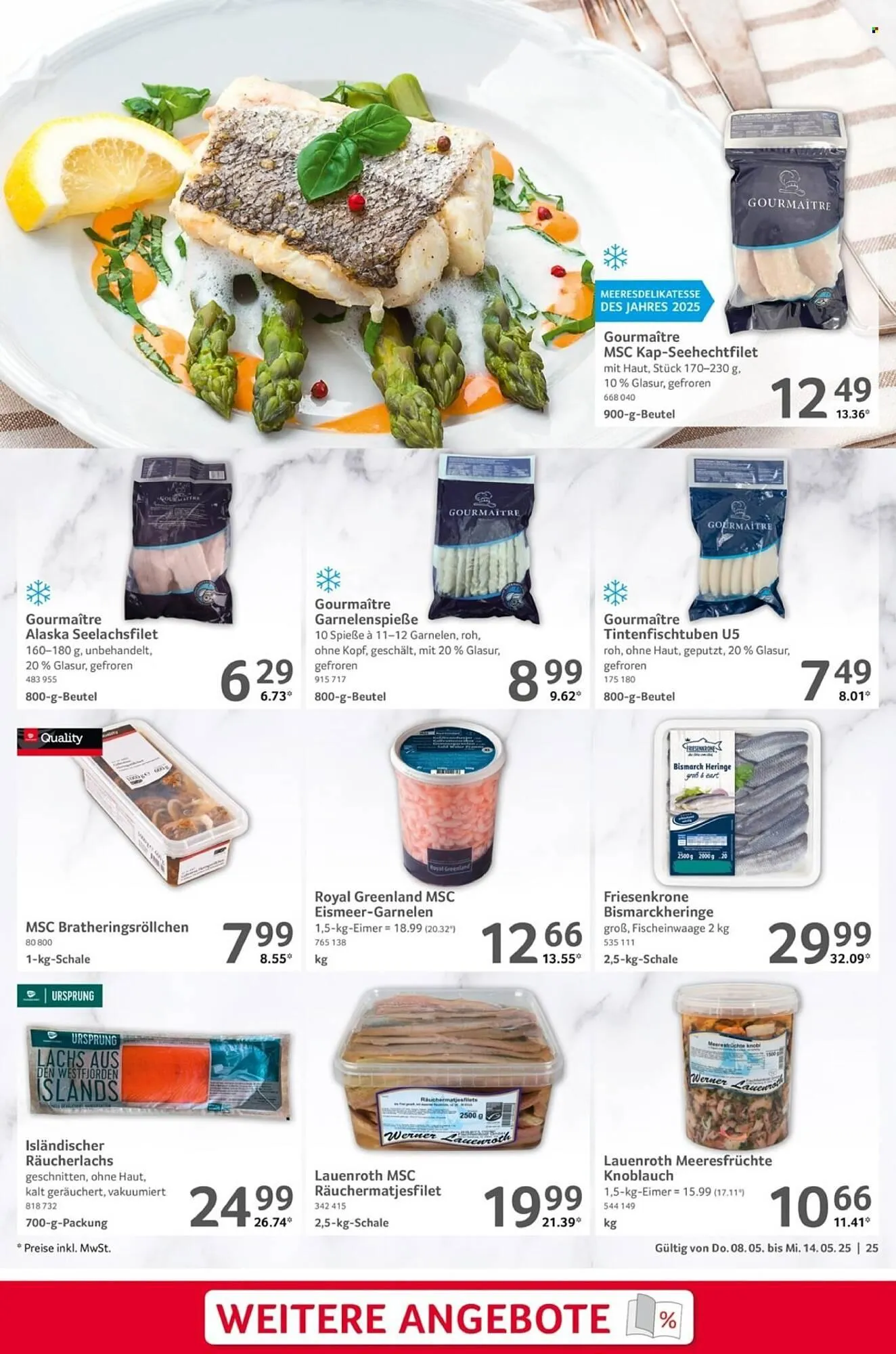 Selgros Prospekt von 8. Mai bis 14. Mai 2025 - Prospekt seite 25