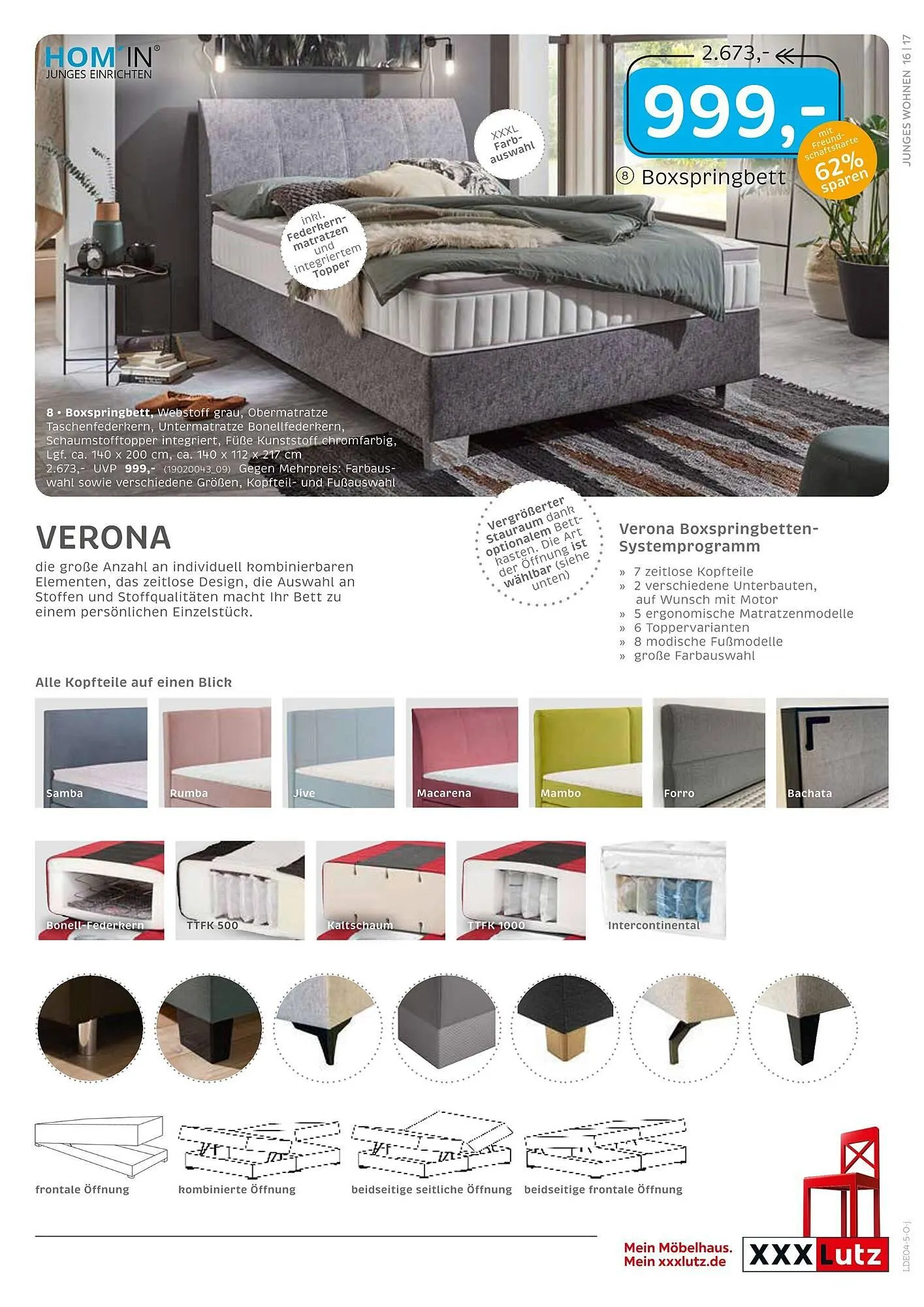 XXXLutz Prospekt von 31. März bis 20. April 2025 - Prospekt seite 17