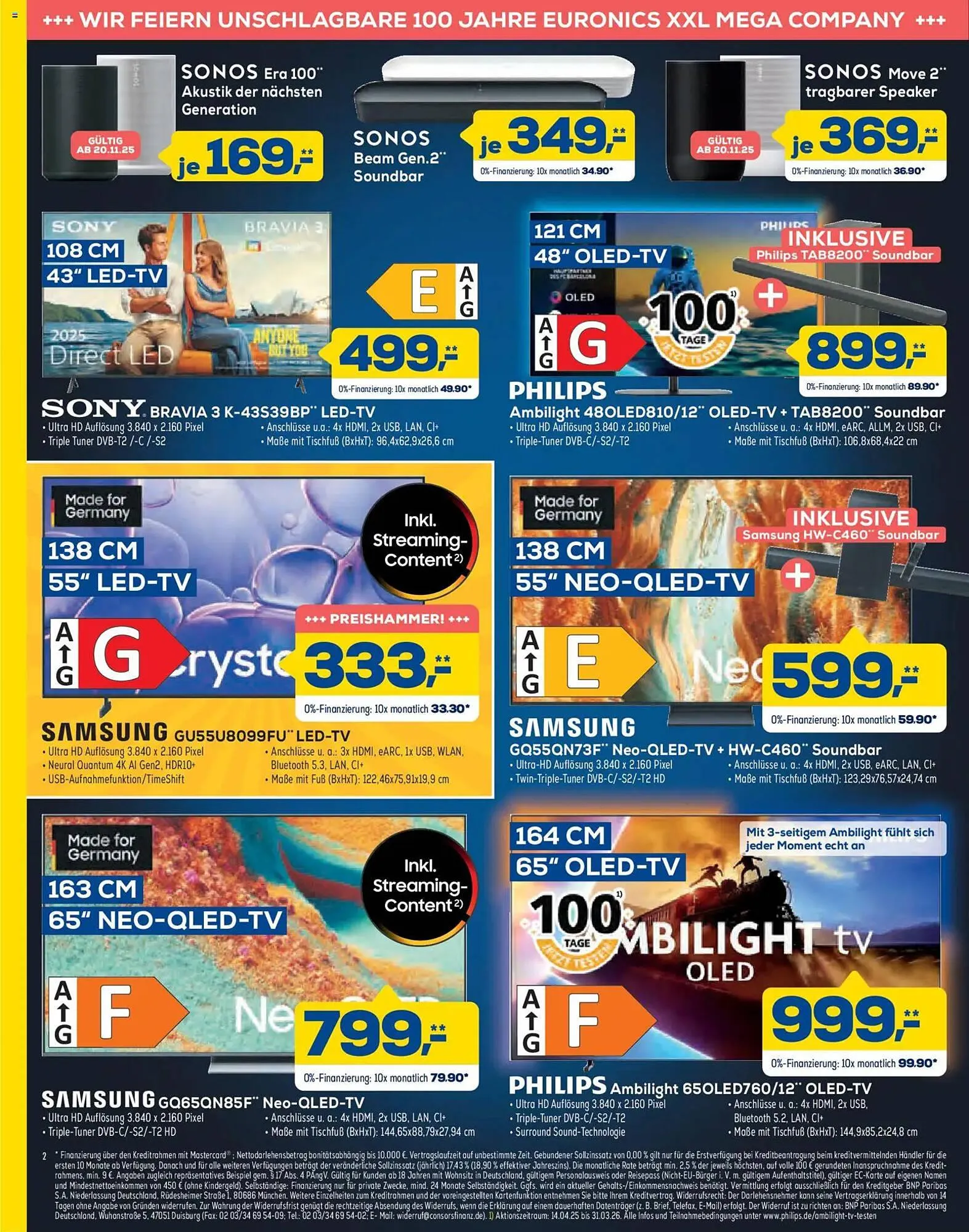 Euronics Prospekt von 19. November bis 25. November 2025 - Prospekt seite 2