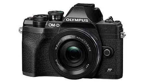 Olympus OM-D E-M 10 IV + 14-42 EZ schwarz
