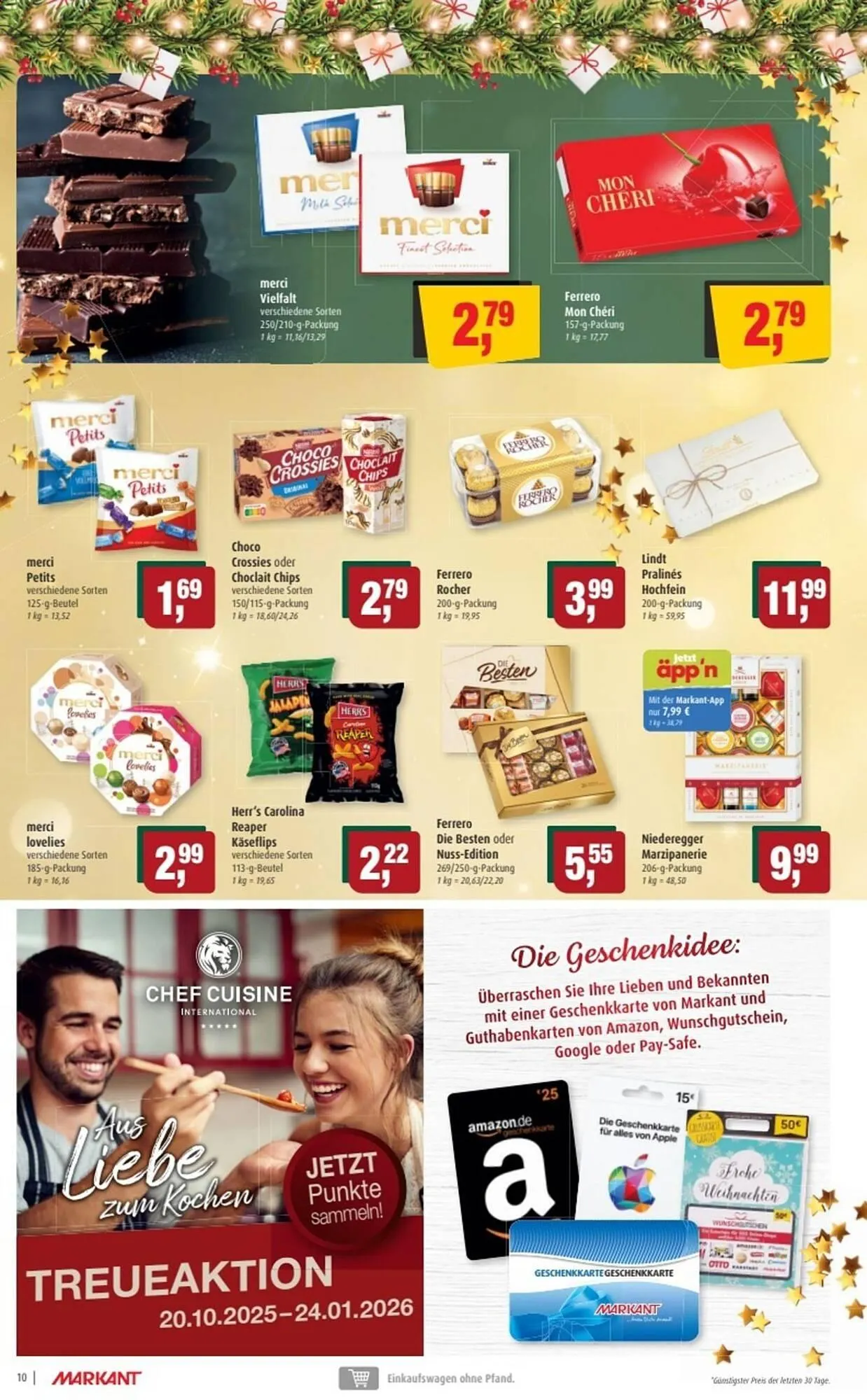 Markant Prospekt von 22. Dezember bis 27. Dezember 2025 - Prospekt seite 10