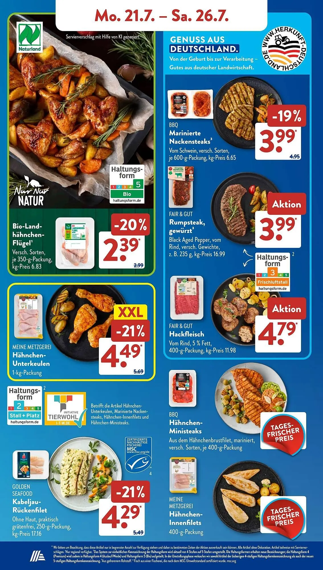 Aldi Süd Prospekt von 21. Juli bis 27. Juli 2025 - Prospekt seite 6