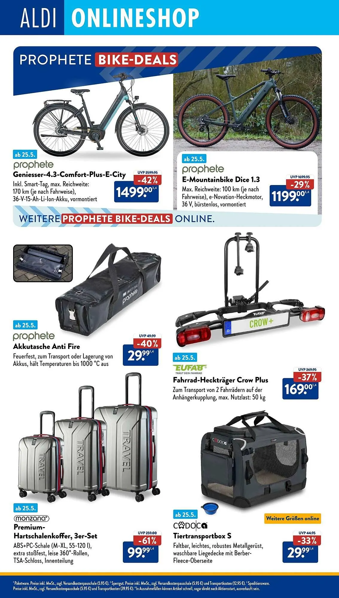 Aldi Süd Prospekt von 26. Mai bis 31. Mai 2025 - Prospekt seite 25