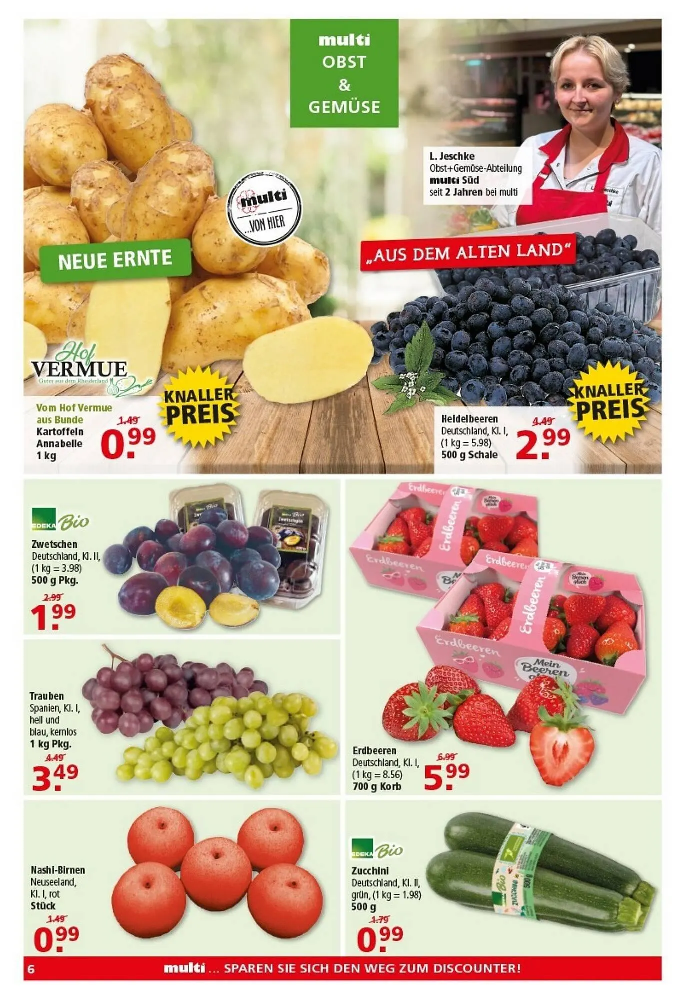 Multi Markt Prospekt von 28. Juli bis 2. August 2025 - Prospekt seite 6