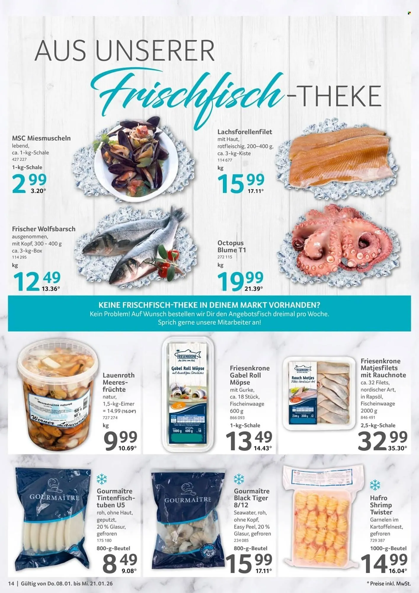 Selgros Prospekt von 8. Januar bis 21. Januar 2026 - Prospekt seite 14