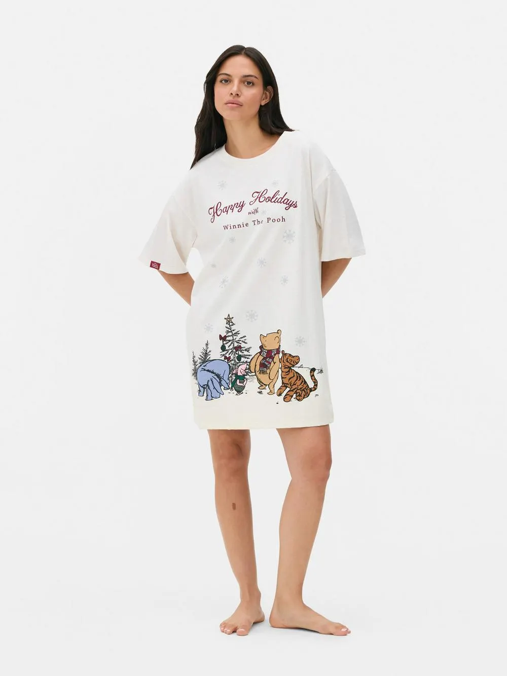 Weihnachtliches „Disney Winnie Puuh“ Nachthemd
