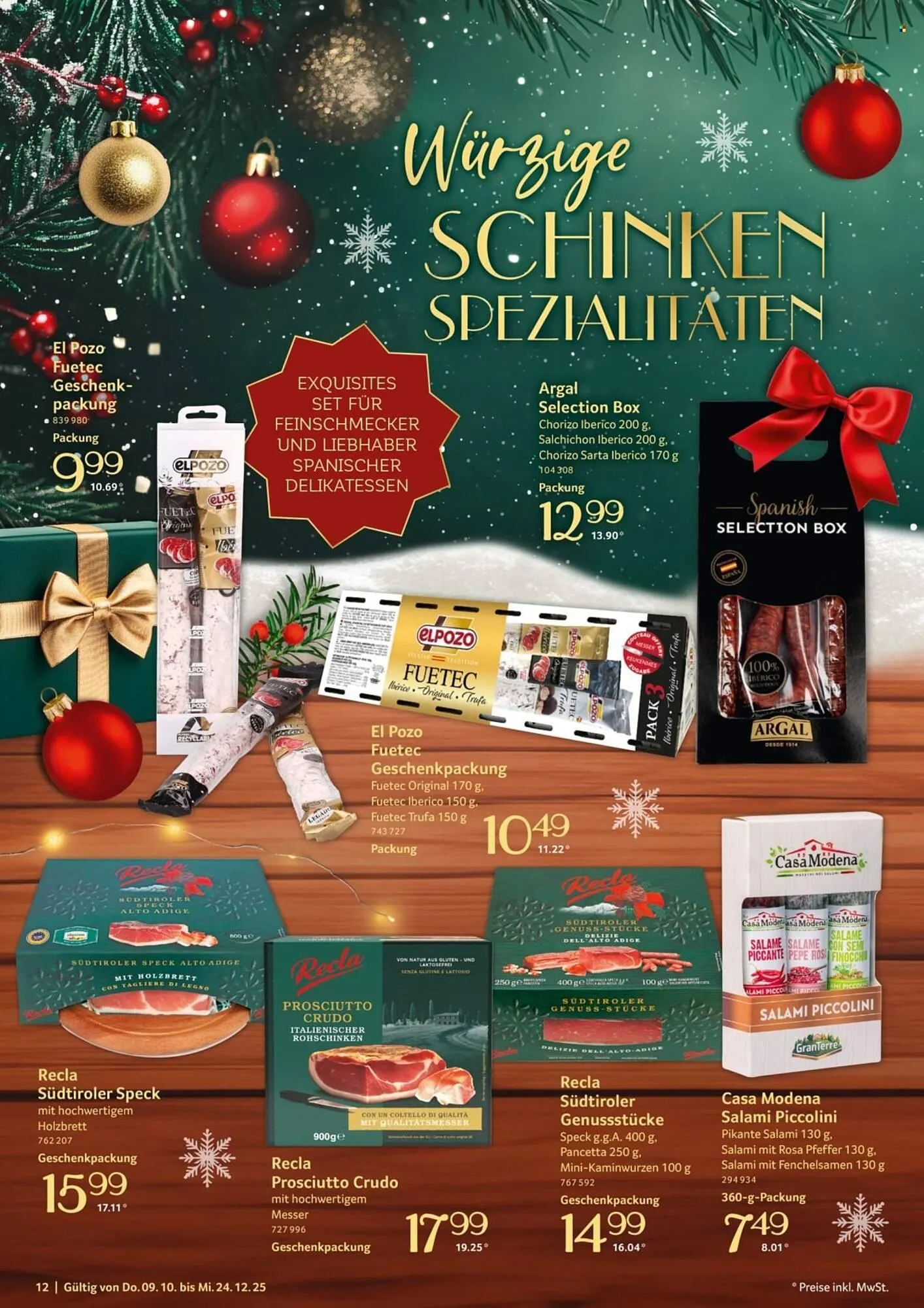 Selgros Prospekt von 9. Oktober bis 24. Dezember 2025 - Prospekt seite 12