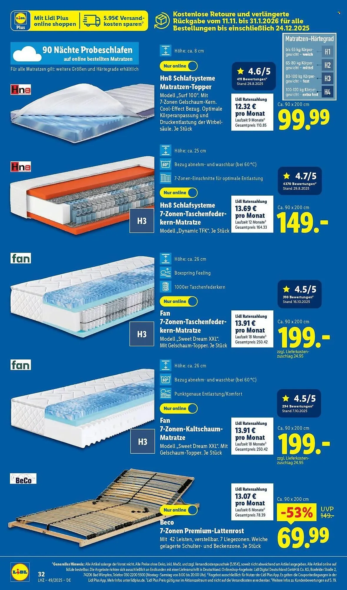 Lidl Prospekt von 1. Dezember bis 6. Dezember 2025 - Prospekt seite 48
