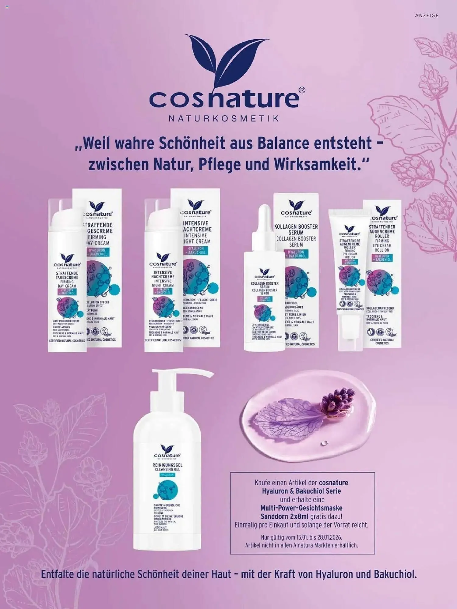 Alnatura Prospekt von 1. Januar bis 31. Januar 2026 - Prospekt seite 63