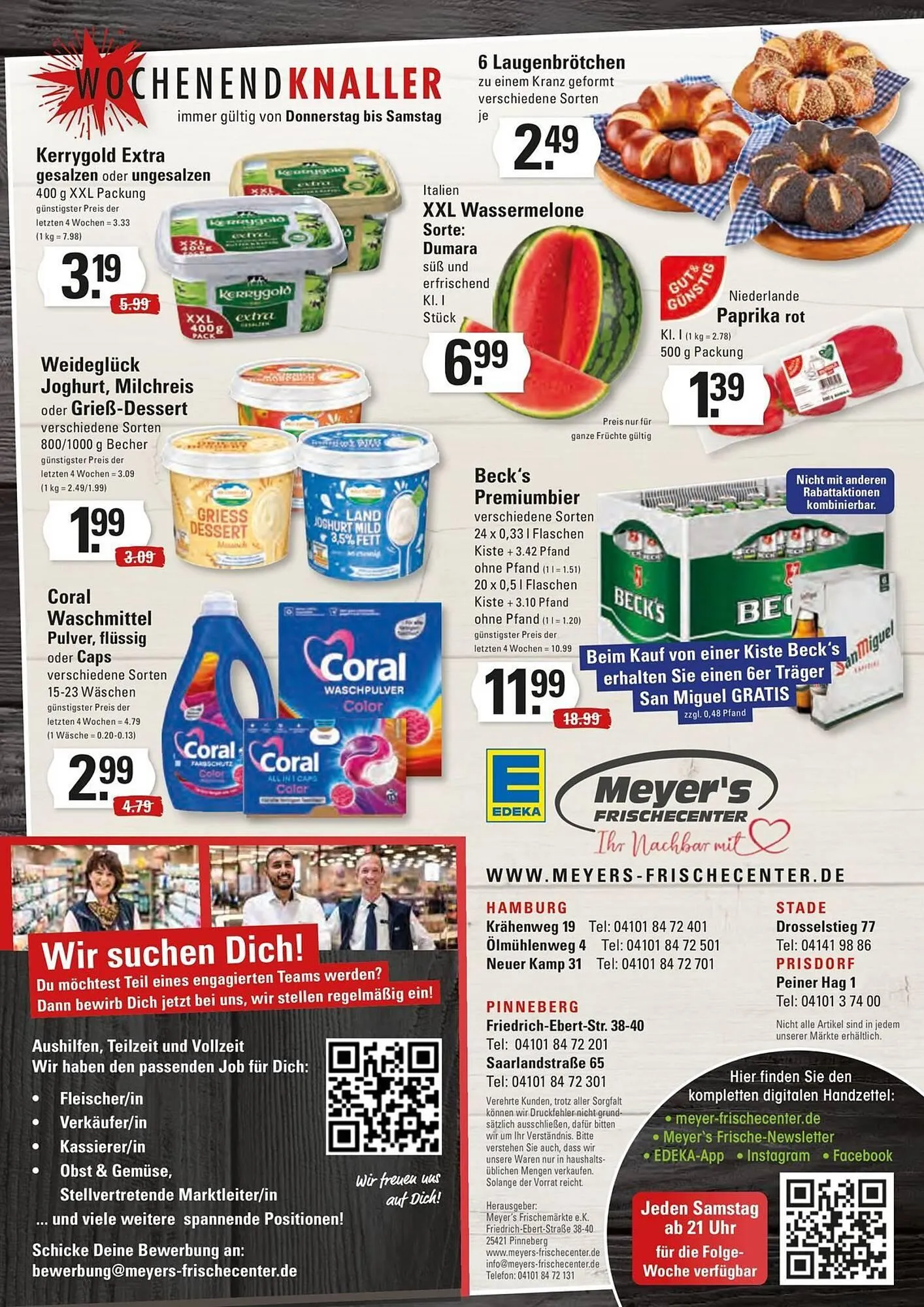 Meyer's Frischemarkt Prospekt von 7. Juli bis 12. Juli 2025 - Prospekt seite 16