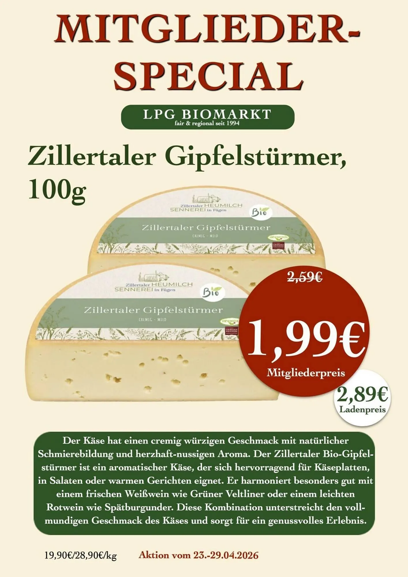 LPG Biomarkt Prospekt von 23. April bis 29. April 2026 - Prospekt seite 5