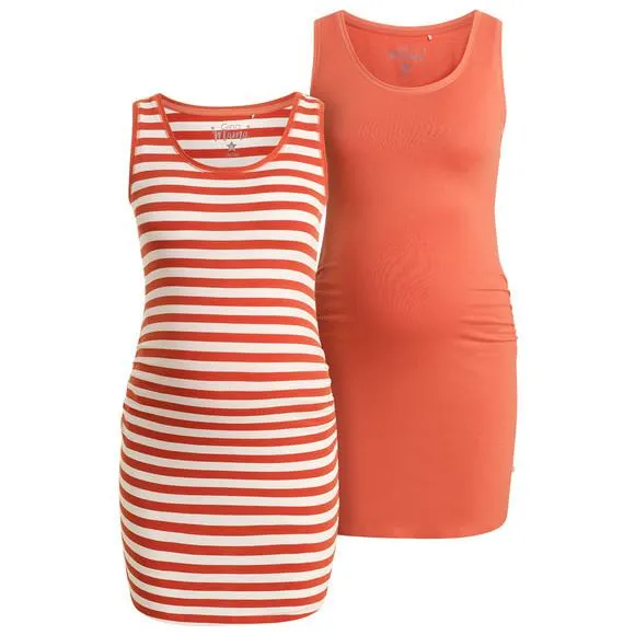 2 Damen Umstands-Tops im Set