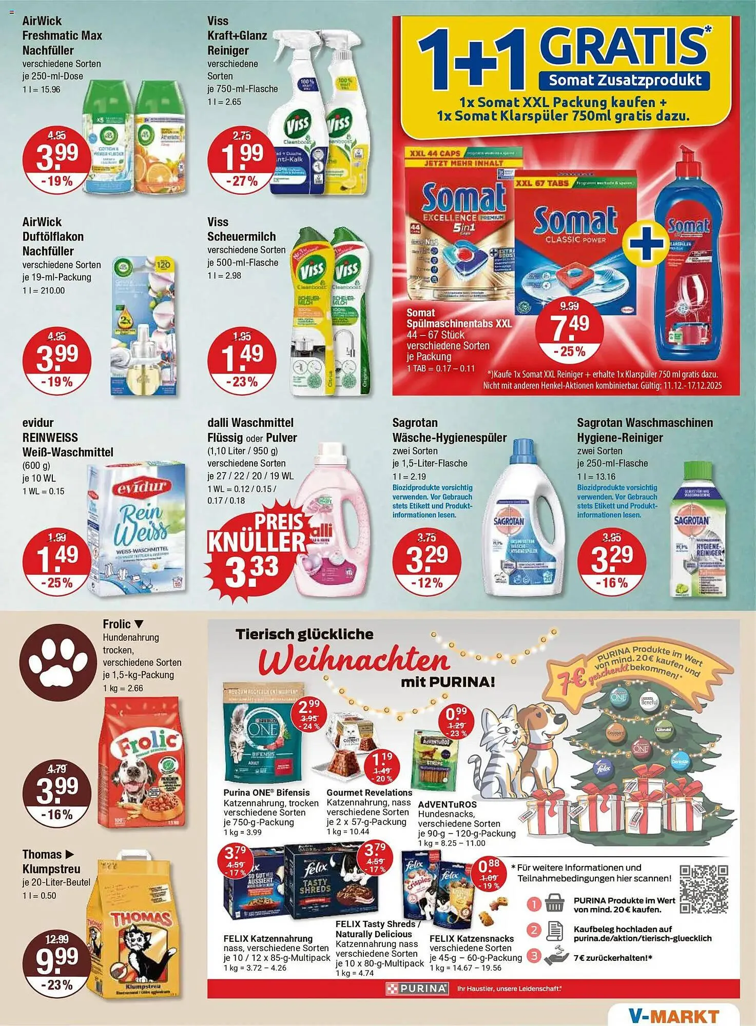 V Markt Prospekt von 11. Dezember bis 17. Dezember 2025 - Prospekt seite 17