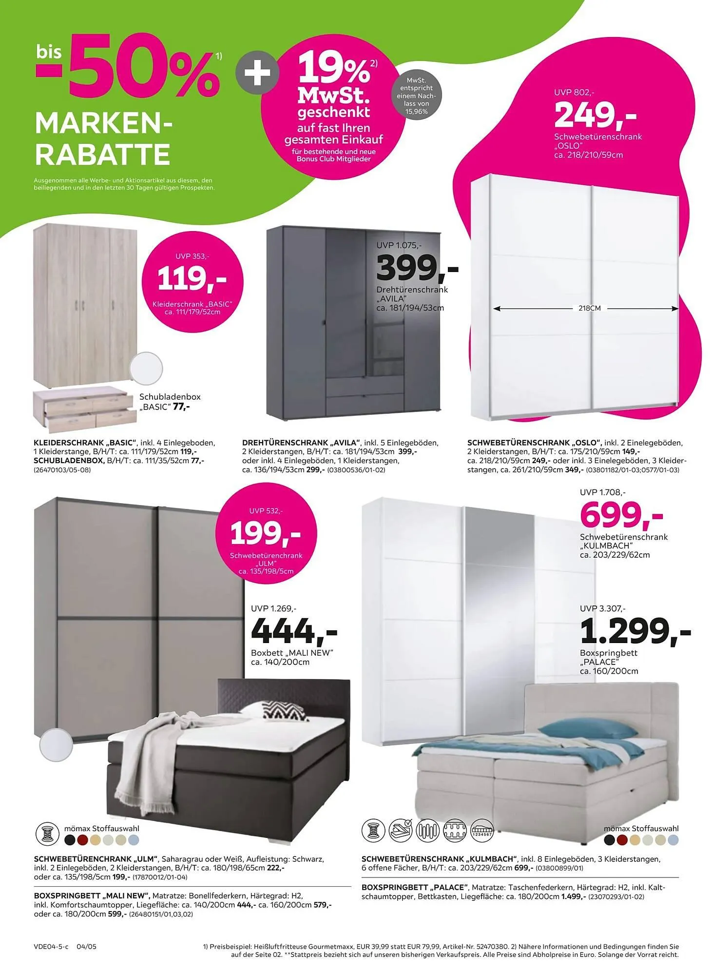 Mömax Prospekt von 14. April bis 24. April 2025 - Prospekt seite 4