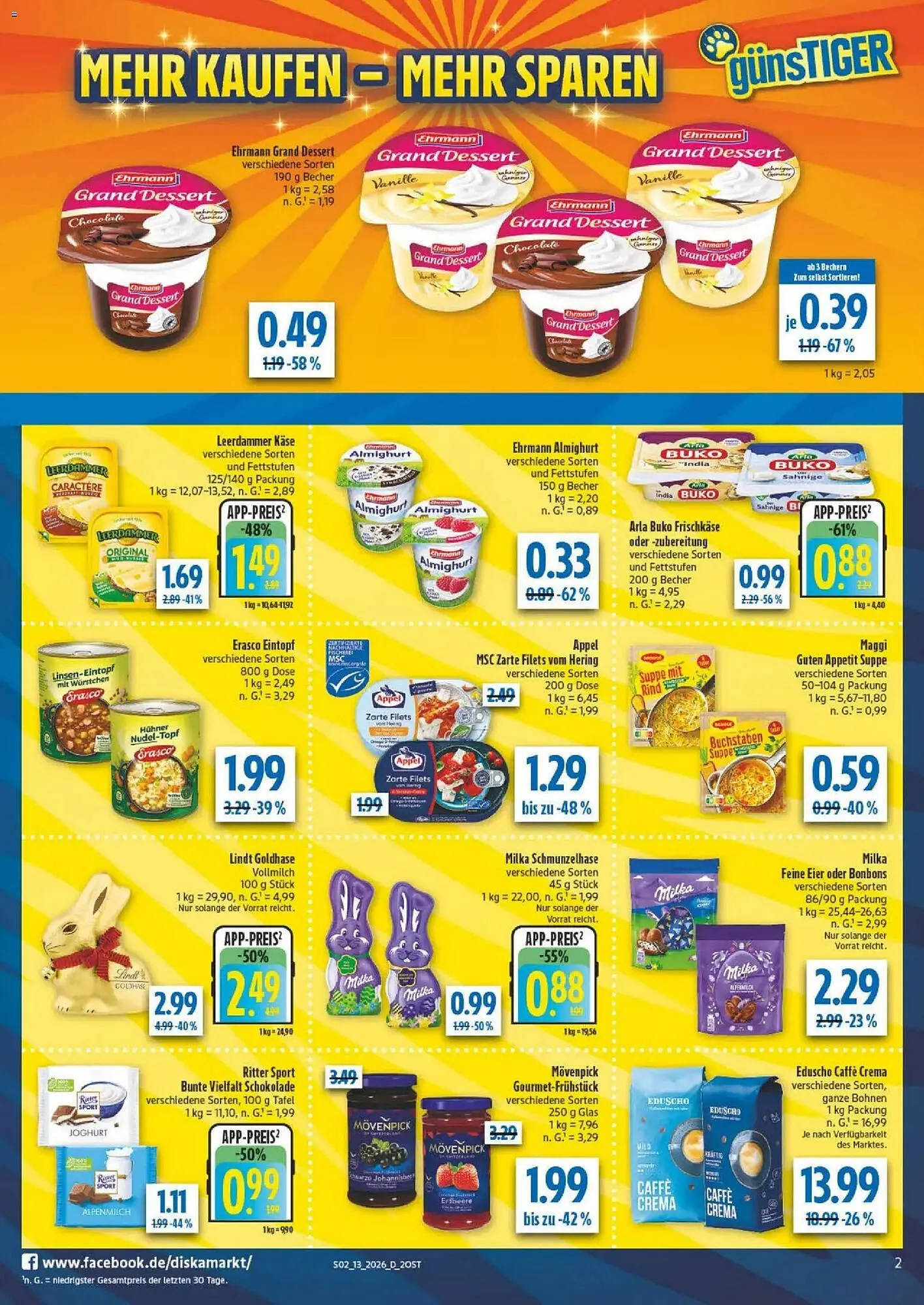 Diska Prospekt von 23. März bis 28. März 2026 - Prospekt seite 2