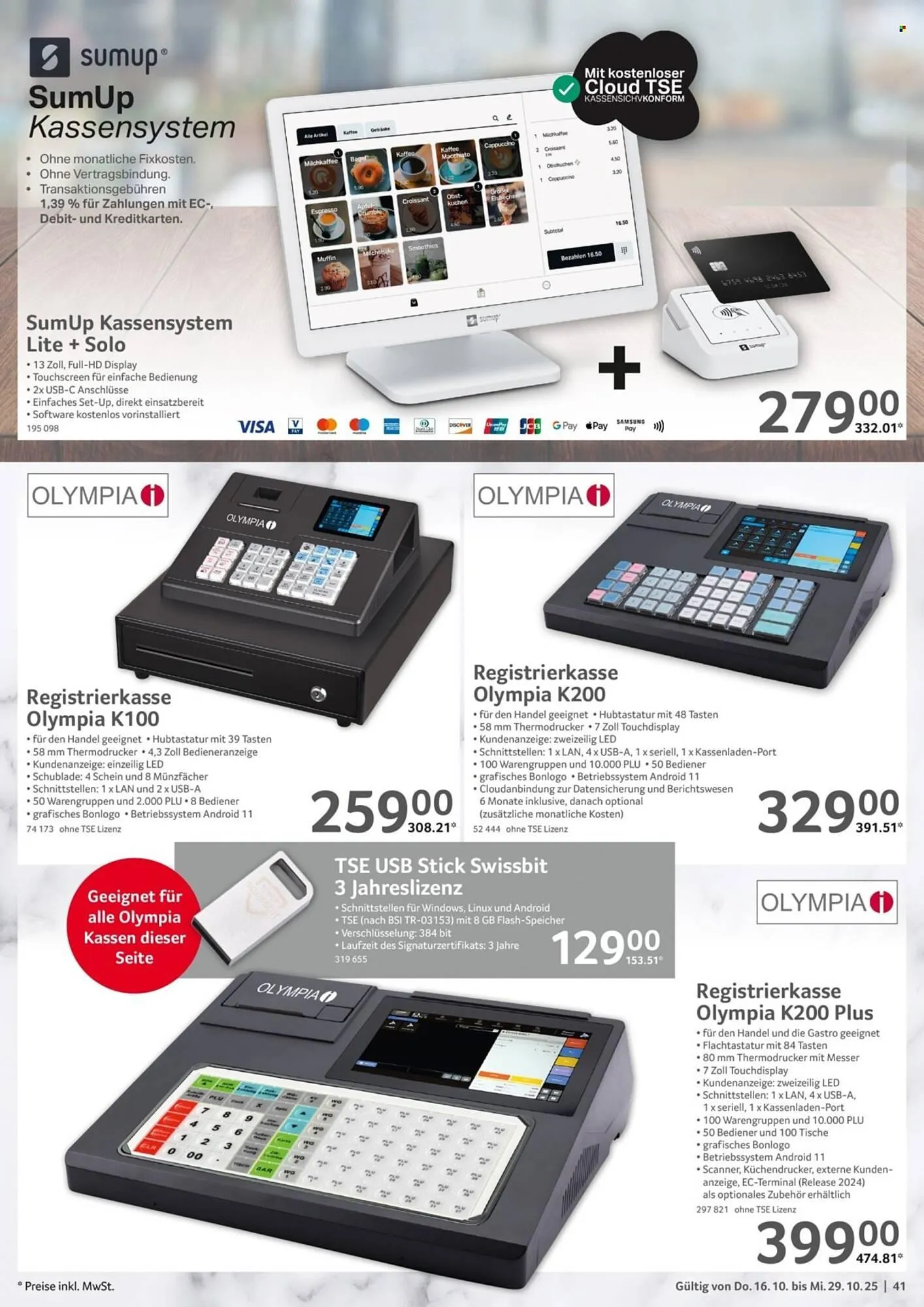 Selgros Prospekt von 16. Oktober bis 29. Oktober 2025 - Prospekt seite 41