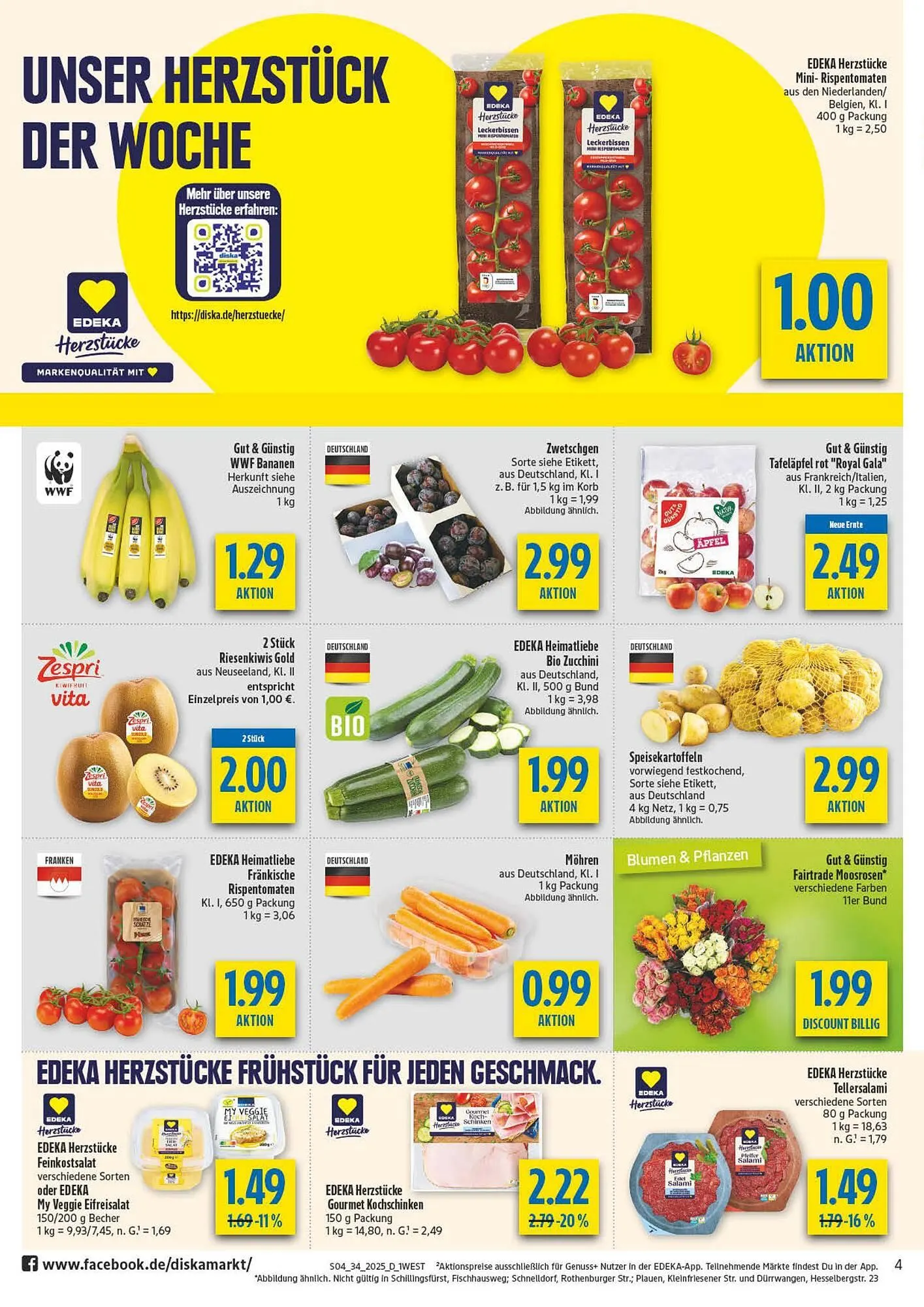 diska Prospekt von 18. August bis 23. August 2025 - Prospekt seite 4