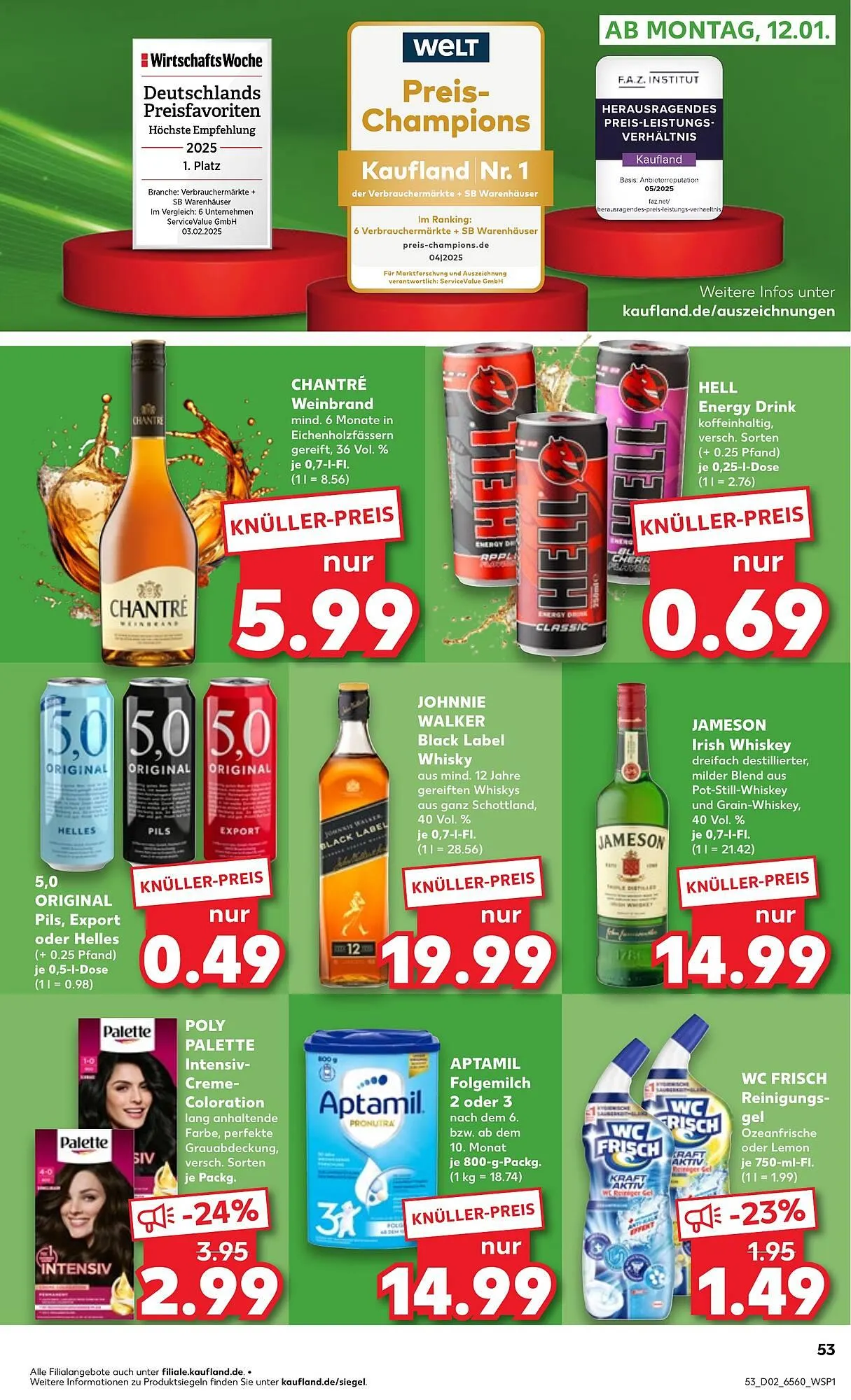 Kaufland Prospekt von 8. Januar bis 14. Januar 2026 - Prospekt seite 53