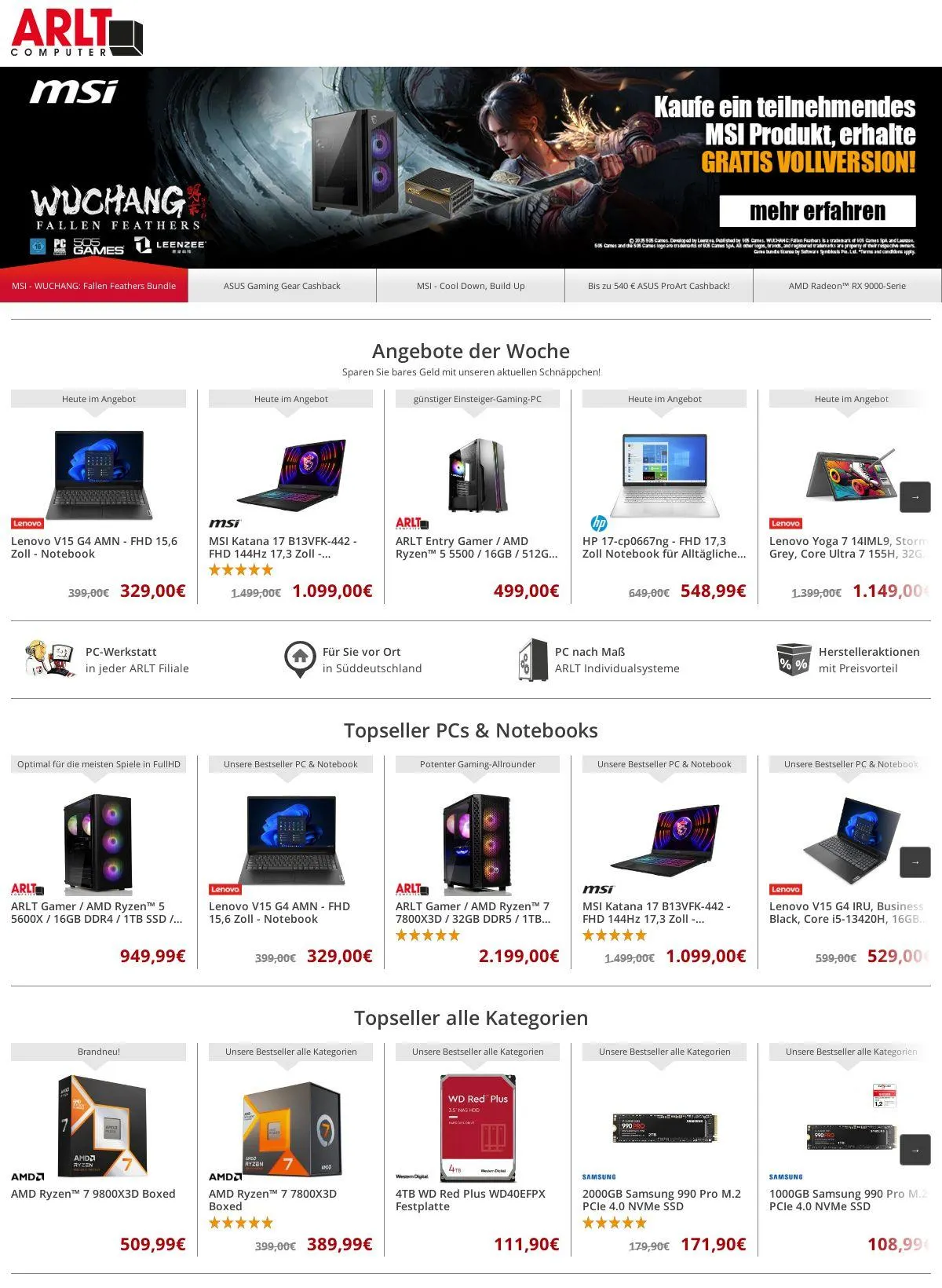 ARLT Computer Aktueller Prospekt - 1