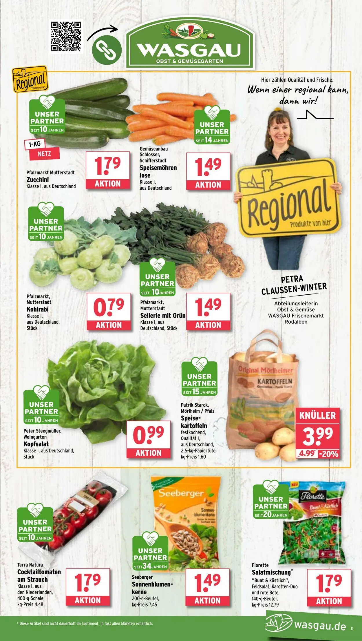 WASGAU Aktueller Prospekt von 7. September bis 21. September 2025 - Prospekt seite 11