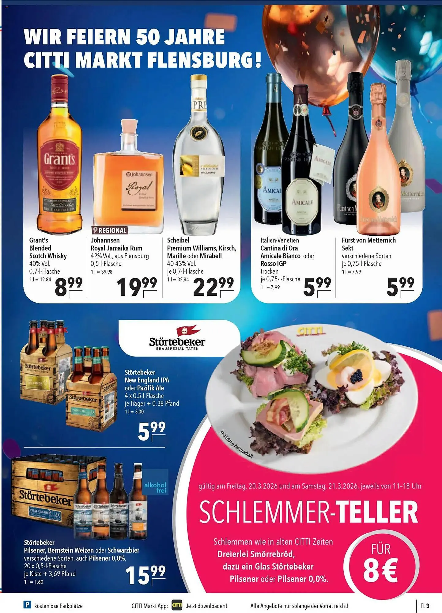 CITTI Markt Prospekt von 18. März bis 24. März 2026 - Prospekt seite 3