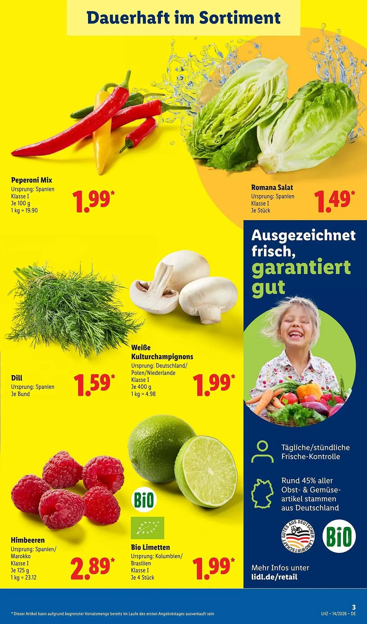 Lidl Prospekt von 30. März bis 5. April 2026 - Prospekt seite 9