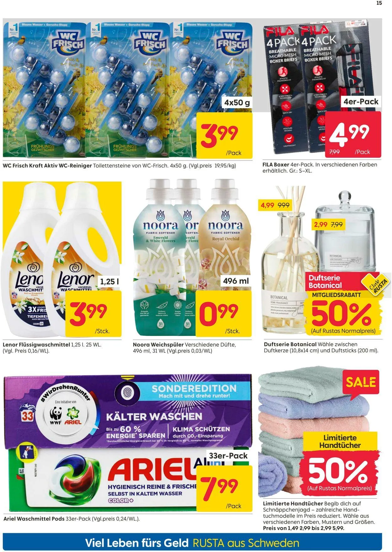 Rusta von 7. Juli bis 21. Juli 2025 - Prospekt seite 15