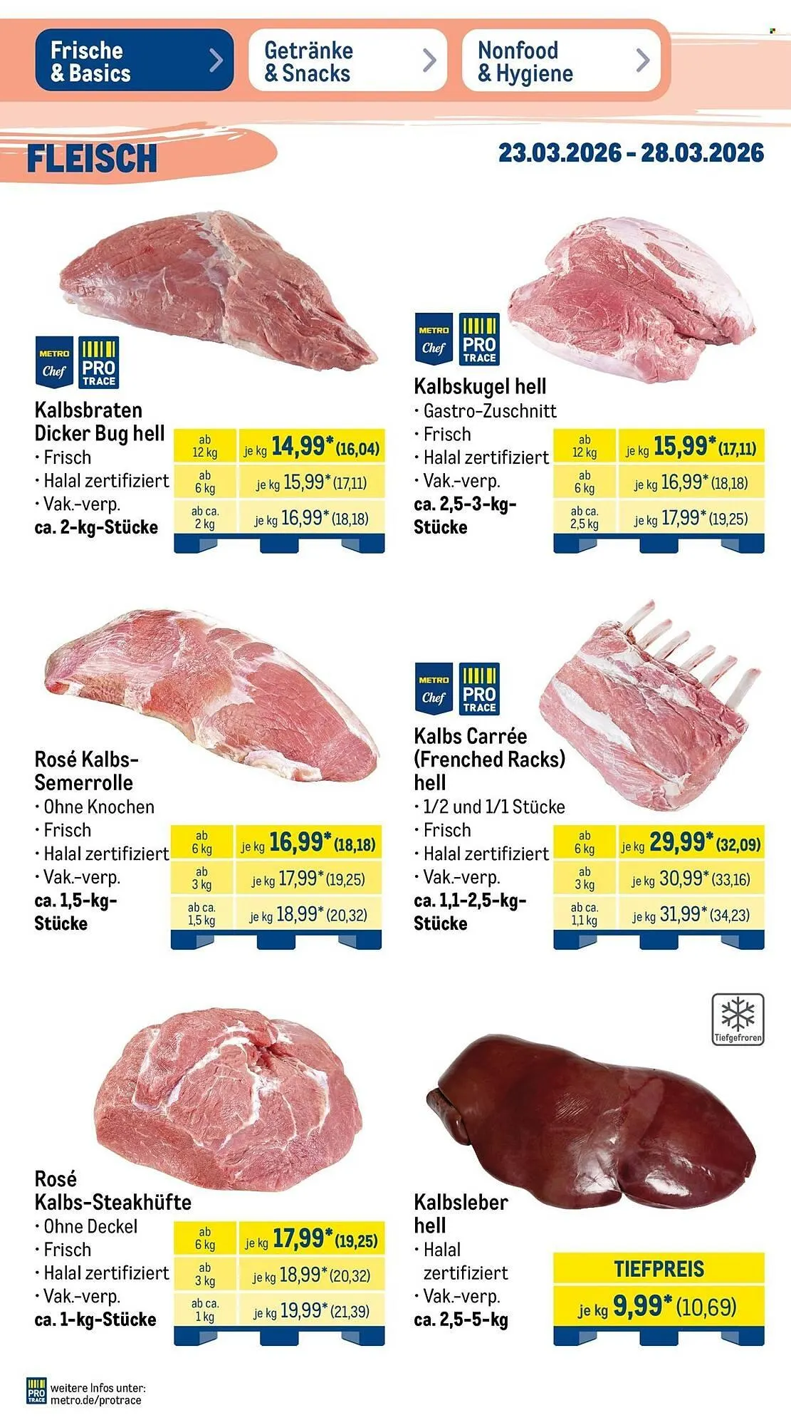 METRO Prospekt von 23. März bis 28. März 2026 - Prospekt seite 6