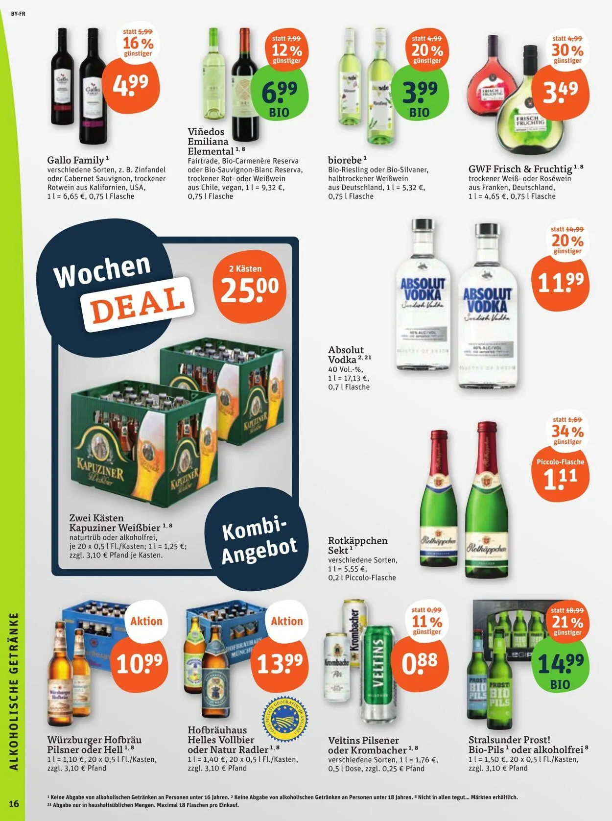 Tegut Aktueller Prospekt von 3. November bis 9. November 2025 - Prospekt seite 18