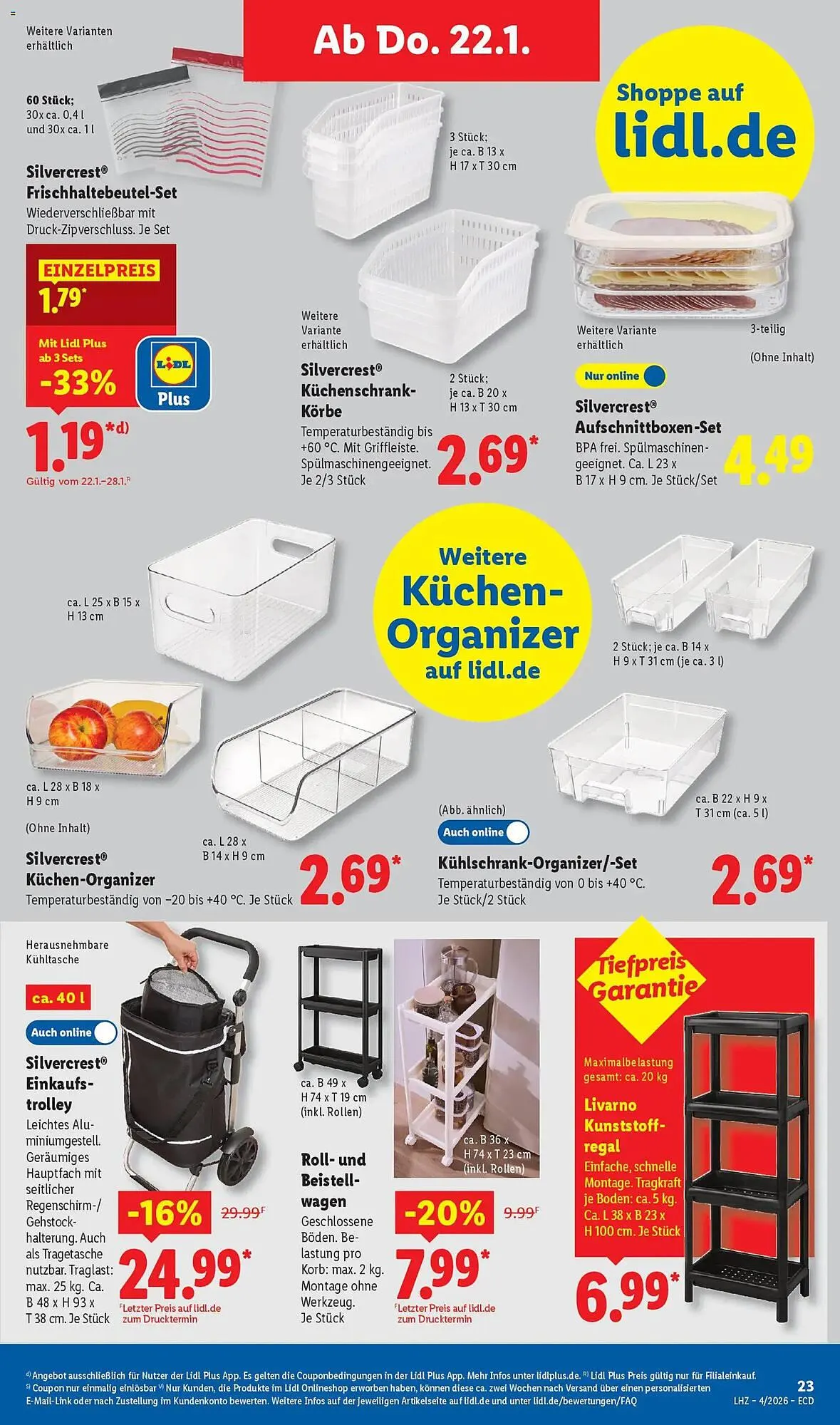 Lidl Prospekt von 19. Januar bis 24. Januar 2026 - Prospekt seite 19