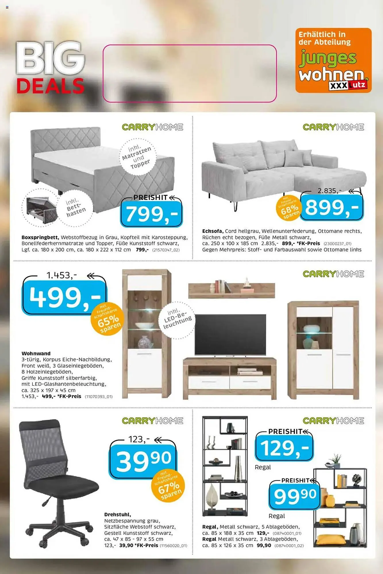 XXXLutz Prospekt von 6. April bis 27. April 2025 - Prospekt seite 7