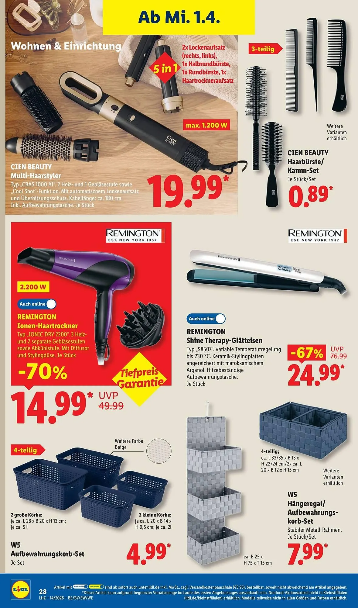 Lidl Prospekt von 30. März bis 5. April 2026 - Prospekt seite 52