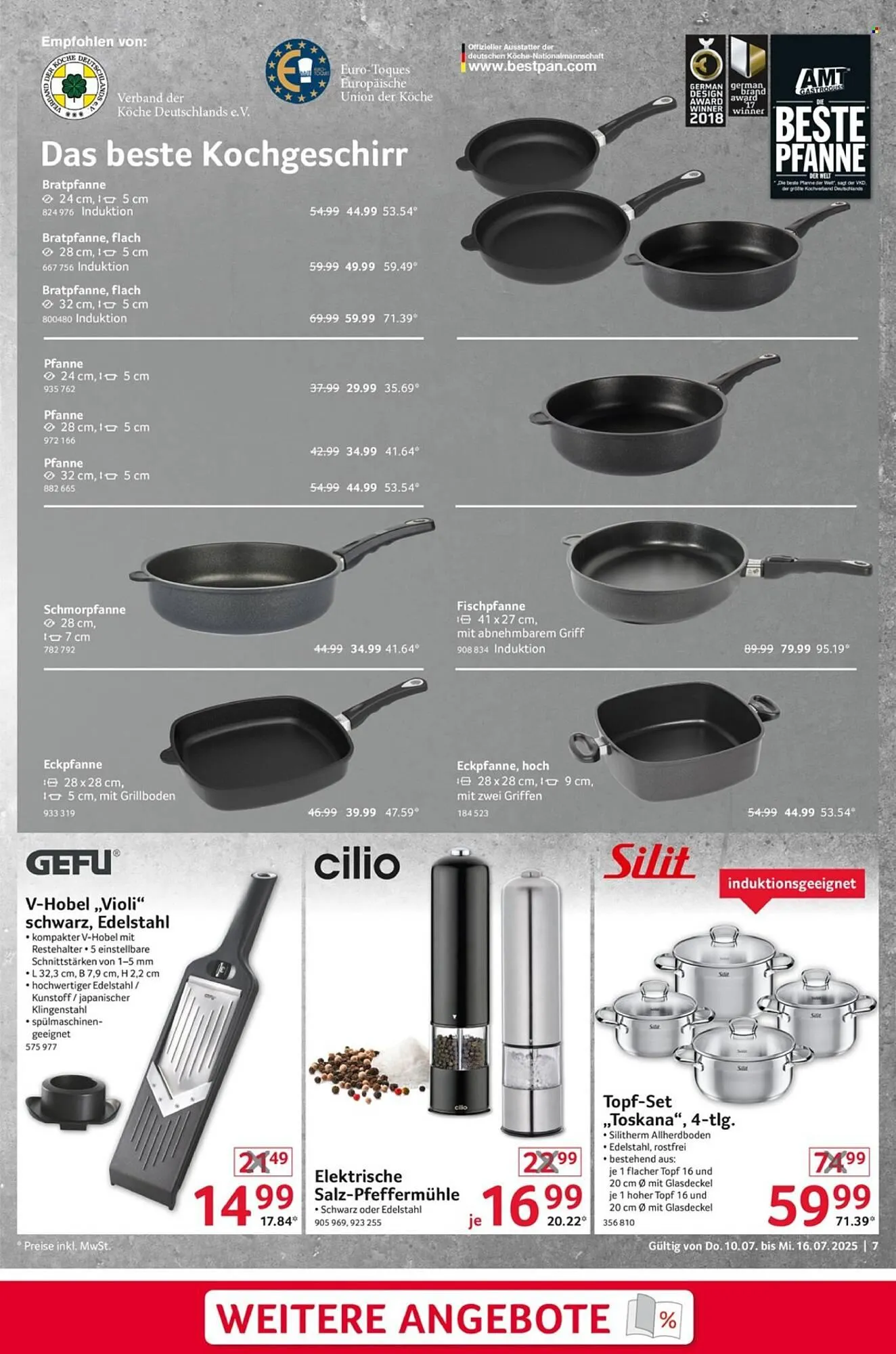 Selgros Prospekt von 10. Juli bis 23. Juli 2025 - Prospekt seite 7
