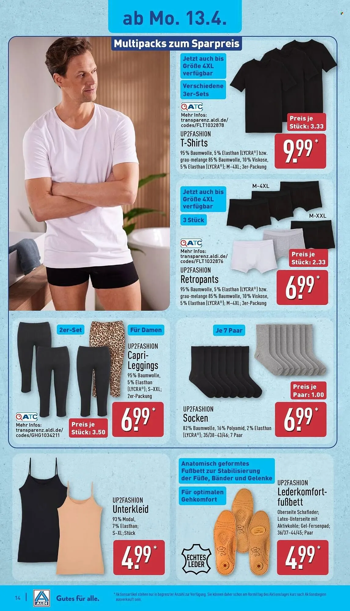 Aldi Nord Prospekt von 13. April bis 18. April 2026 - Prospekt seite 18