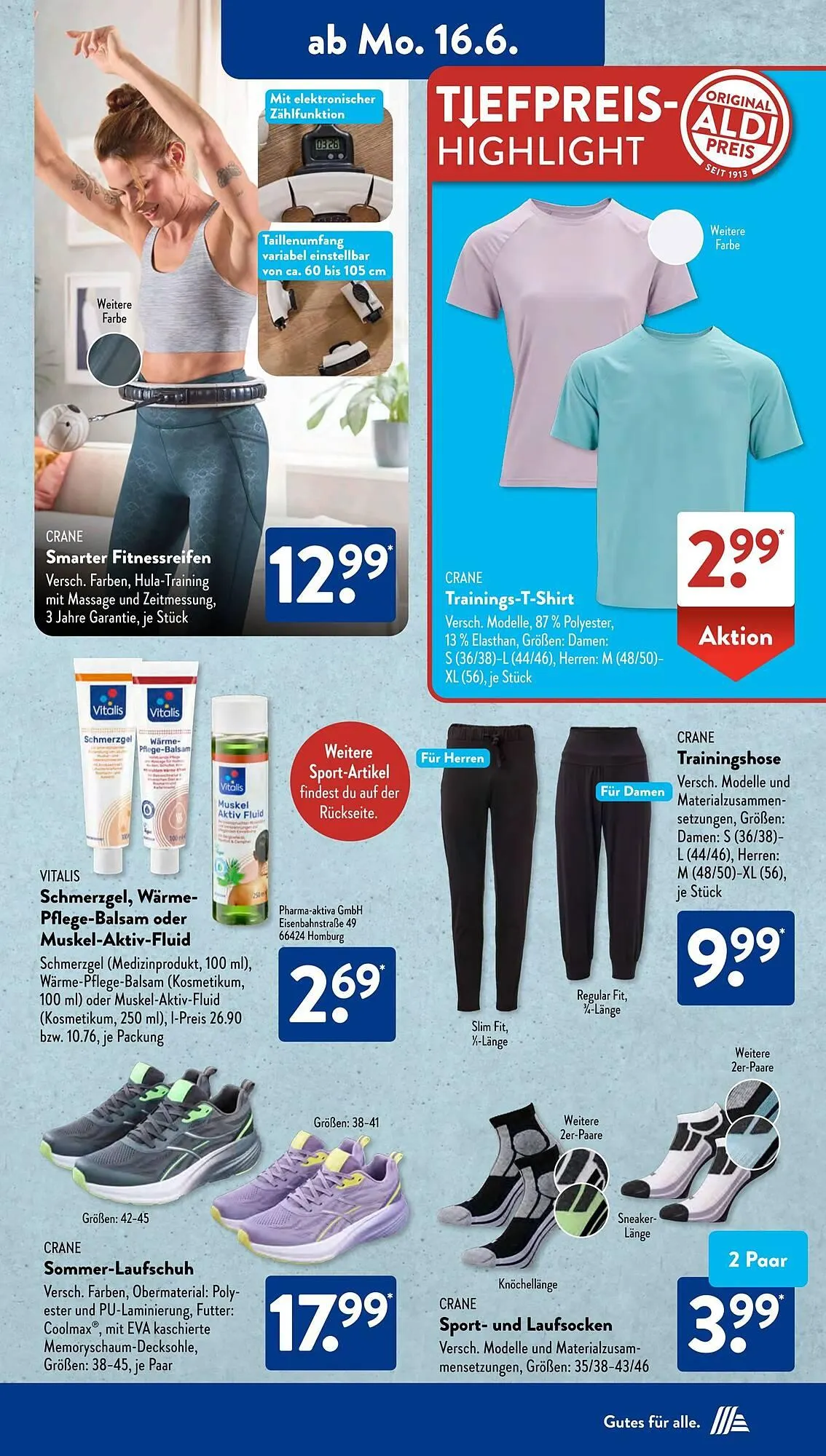 Aldi Süd Prospekt von 16. Juni bis 22. Juni 2025 - Prospekt seite 3