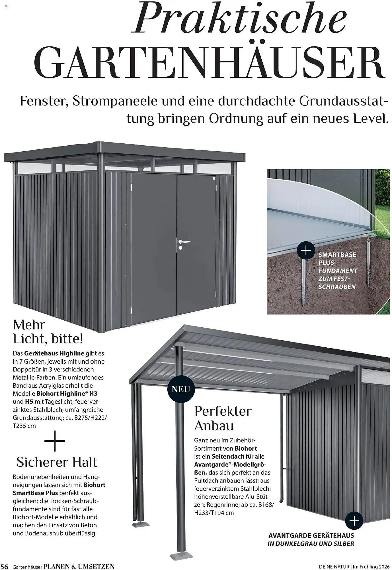 Dehner Prospekt von 4. März bis 31. Mai 2026 - Prospekt seite 56