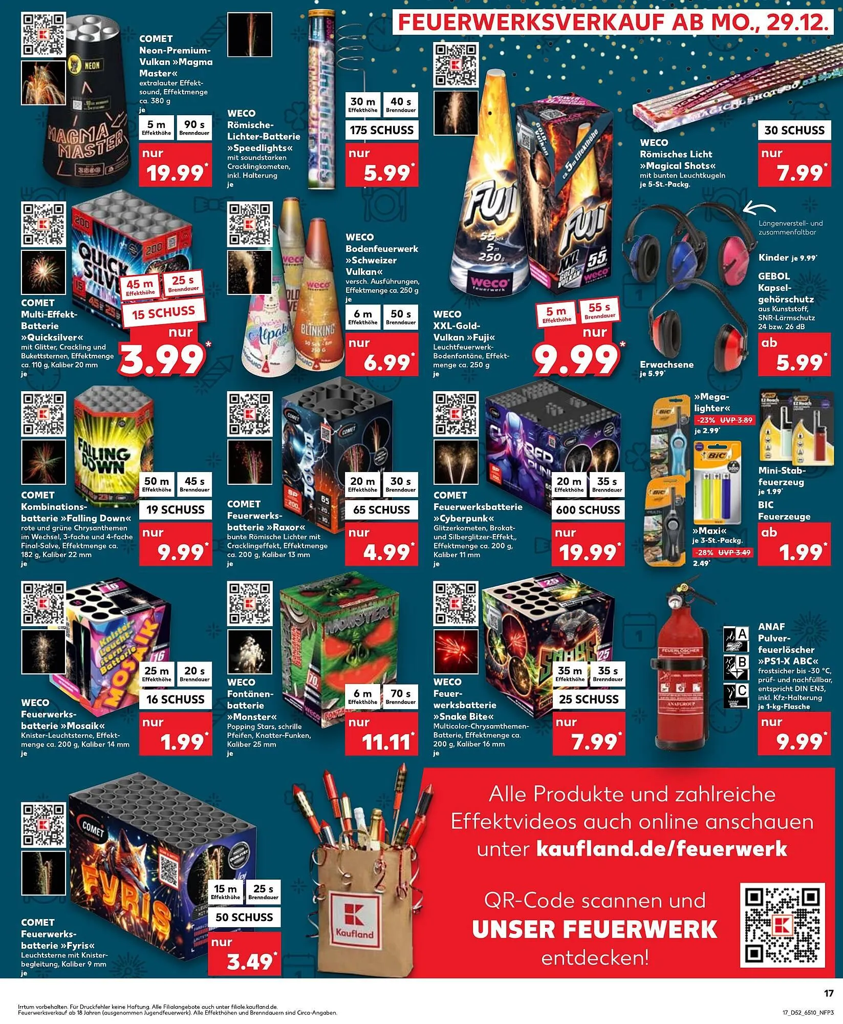 Kaufland Prospekt von 27. Dezember bis 31. Dezember 2025 - Prospekt seite 17