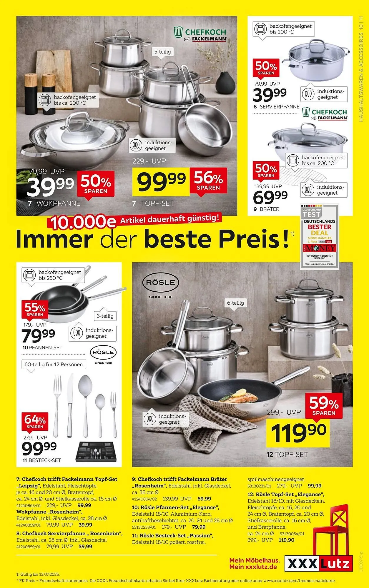 XXXLutz Prospekt von 30. Juni bis 13. Juli 2025 - Prospekt seite 11
