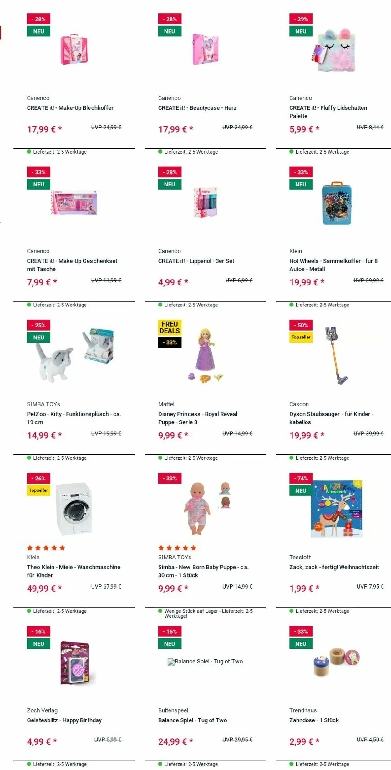 ROFU Kinderland Aktueller Prospekt von 8. Dezember bis 17. Dezember 2025 - Prospekt seite 20