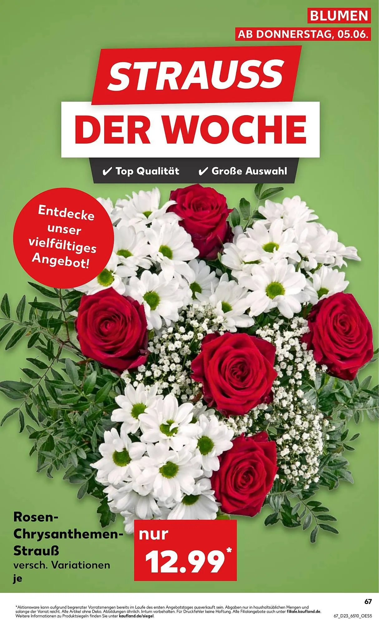 Kaufland Prospekt von 5. Juni bis 11. Juni 2025 - Prospekt seite 67