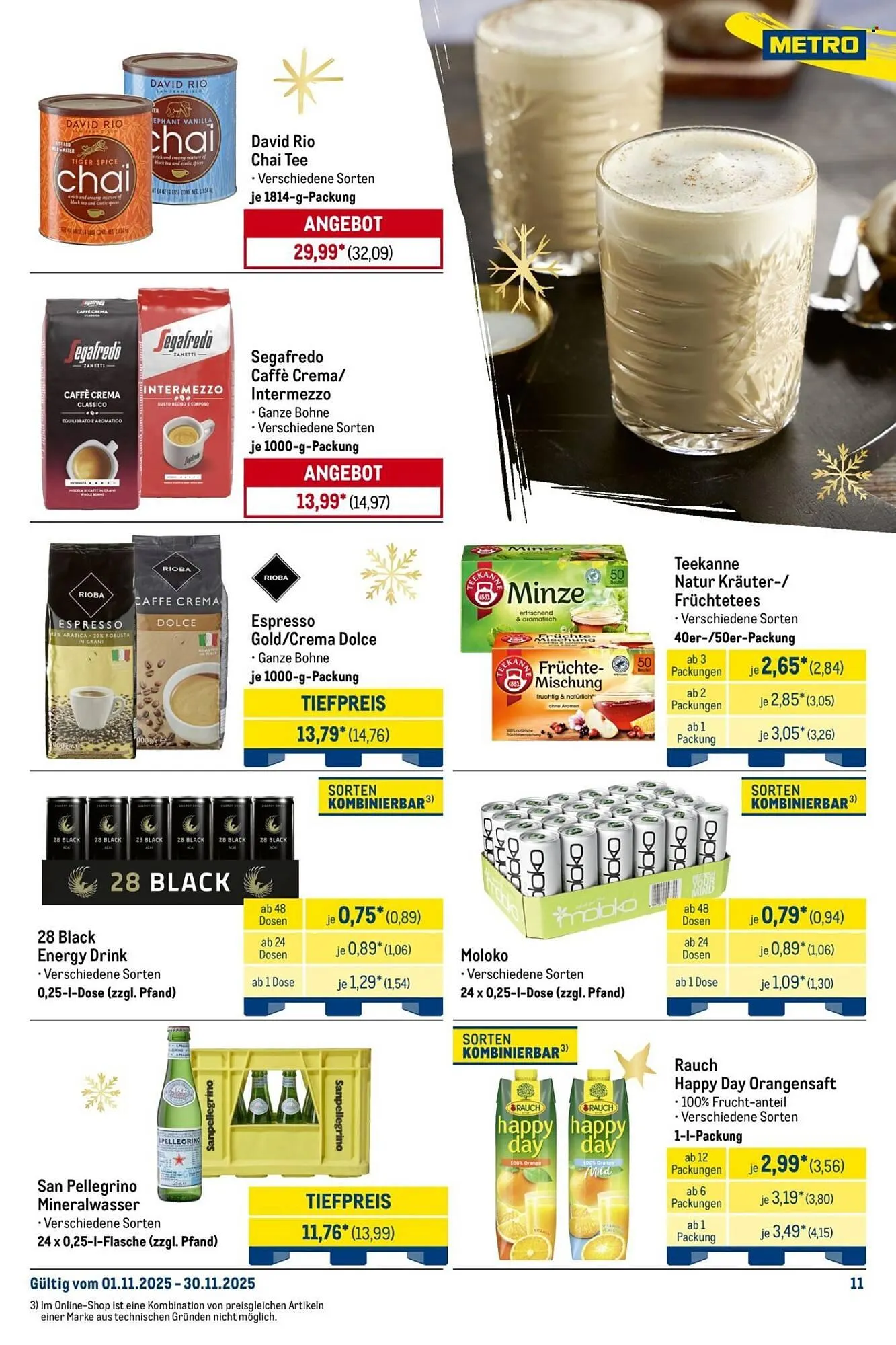 METRO Prospekt von 1. November bis 30. November 2025 - Prospekt seite 11