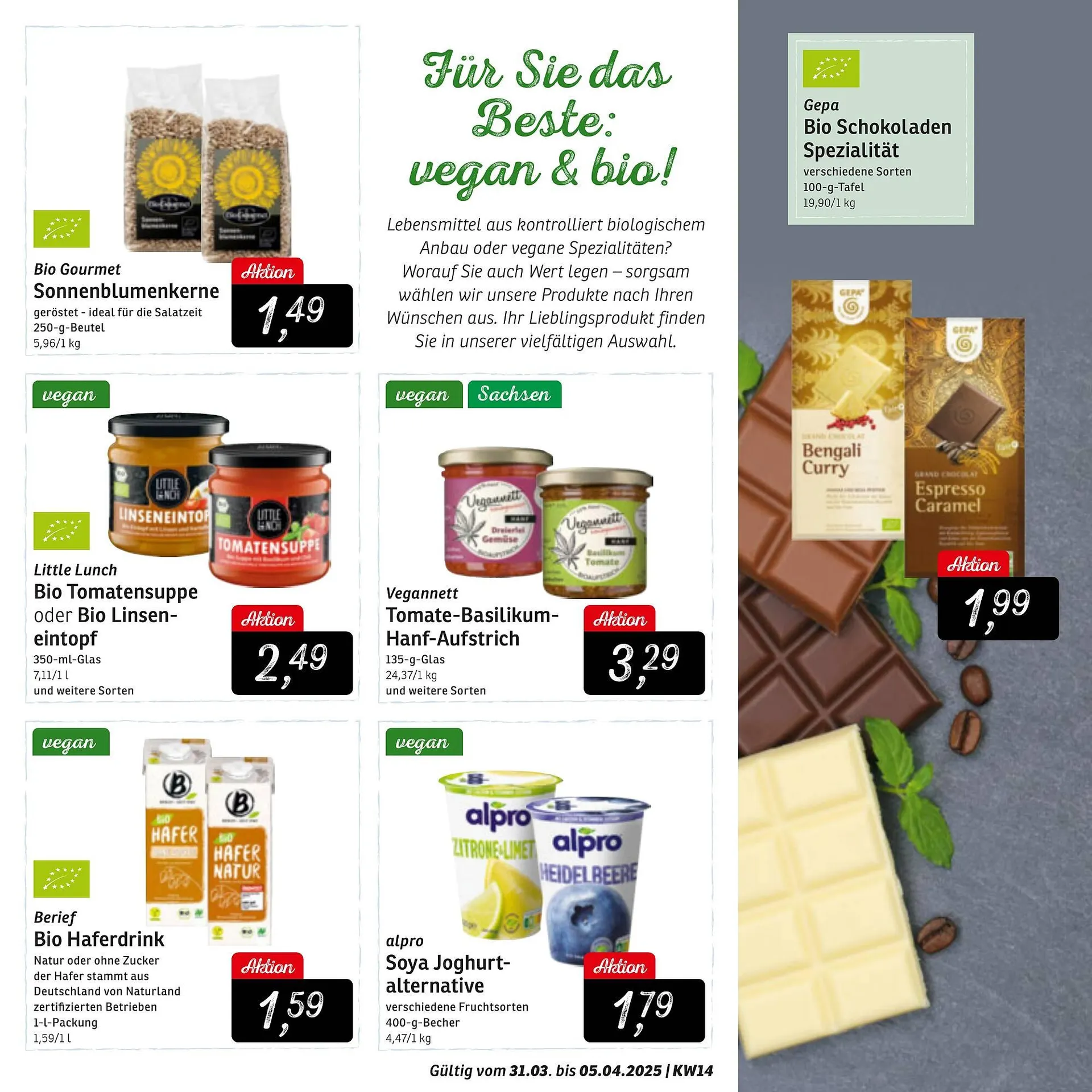 KONSUM Prospekt von 31. März bis 5. April 2025 - Prospekt seite 3