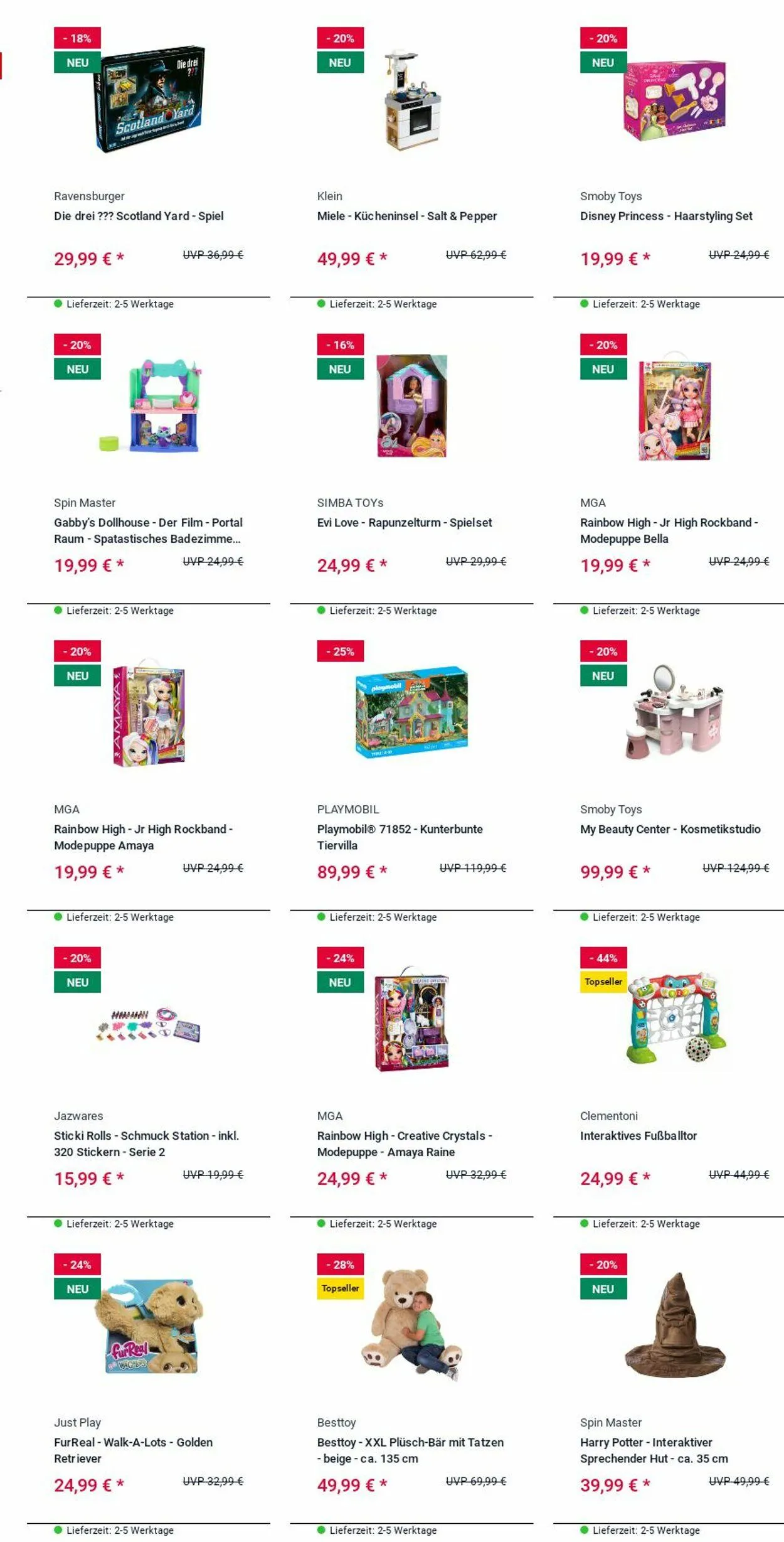 ROFU Kinderland Aktueller Prospekt von 3. November bis 12. November 2025 - Prospekt seite 20