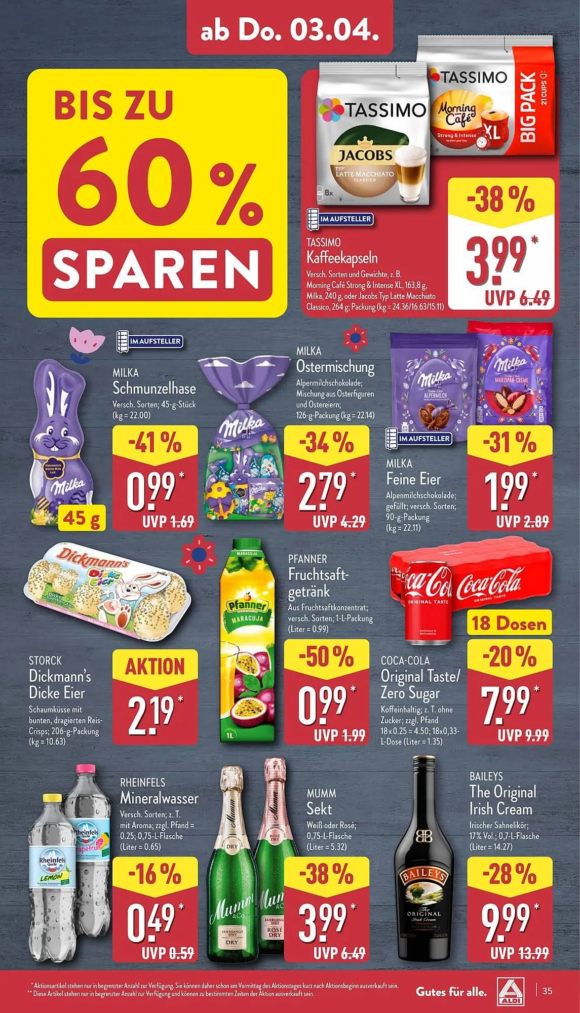Aldi Nord Prospekt von 31. März bis 5. April 2025 - Prospekt seite 39