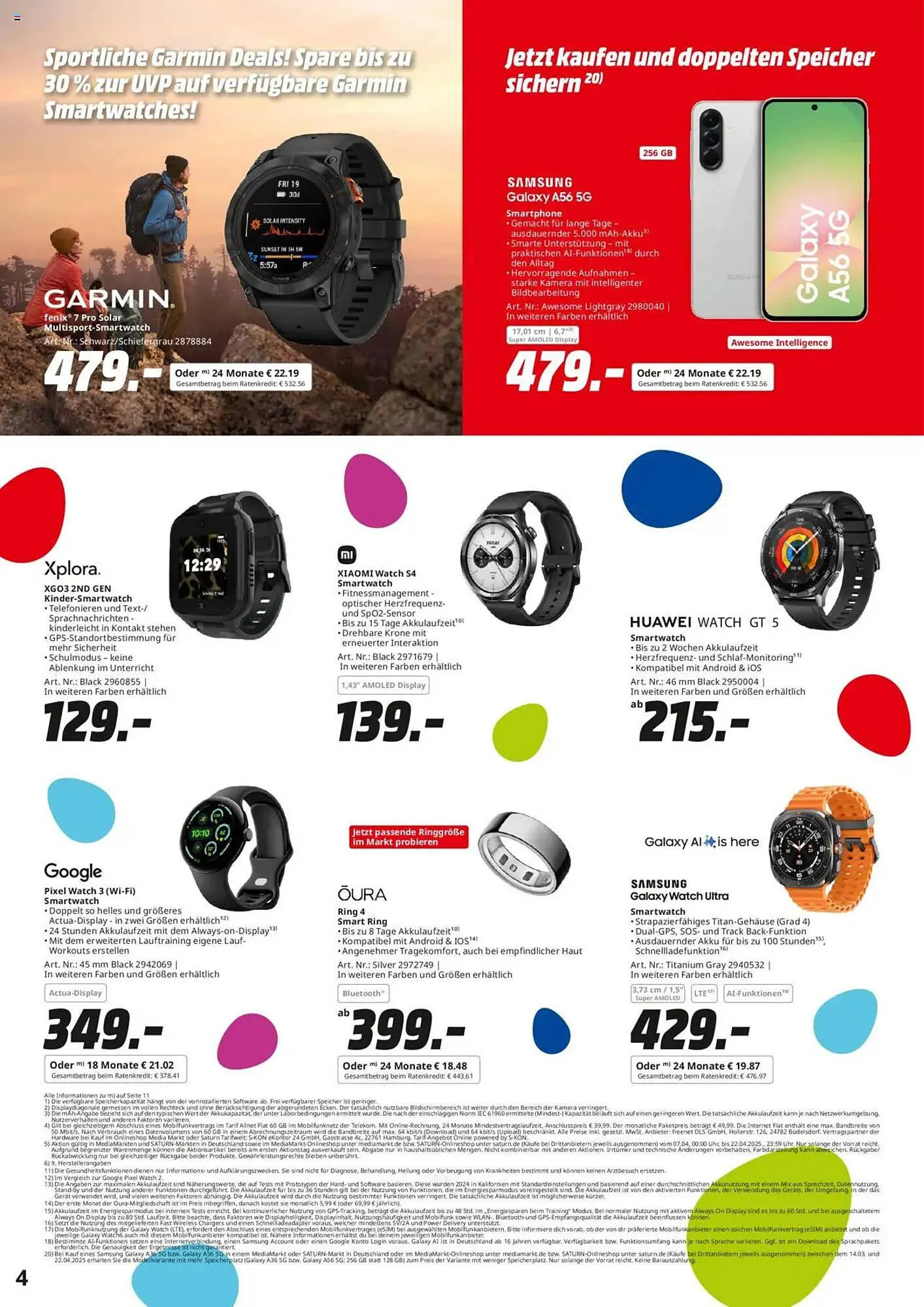 Saturn Prospekt von 7. April bis 22. April 2025 - Prospekt seite 4