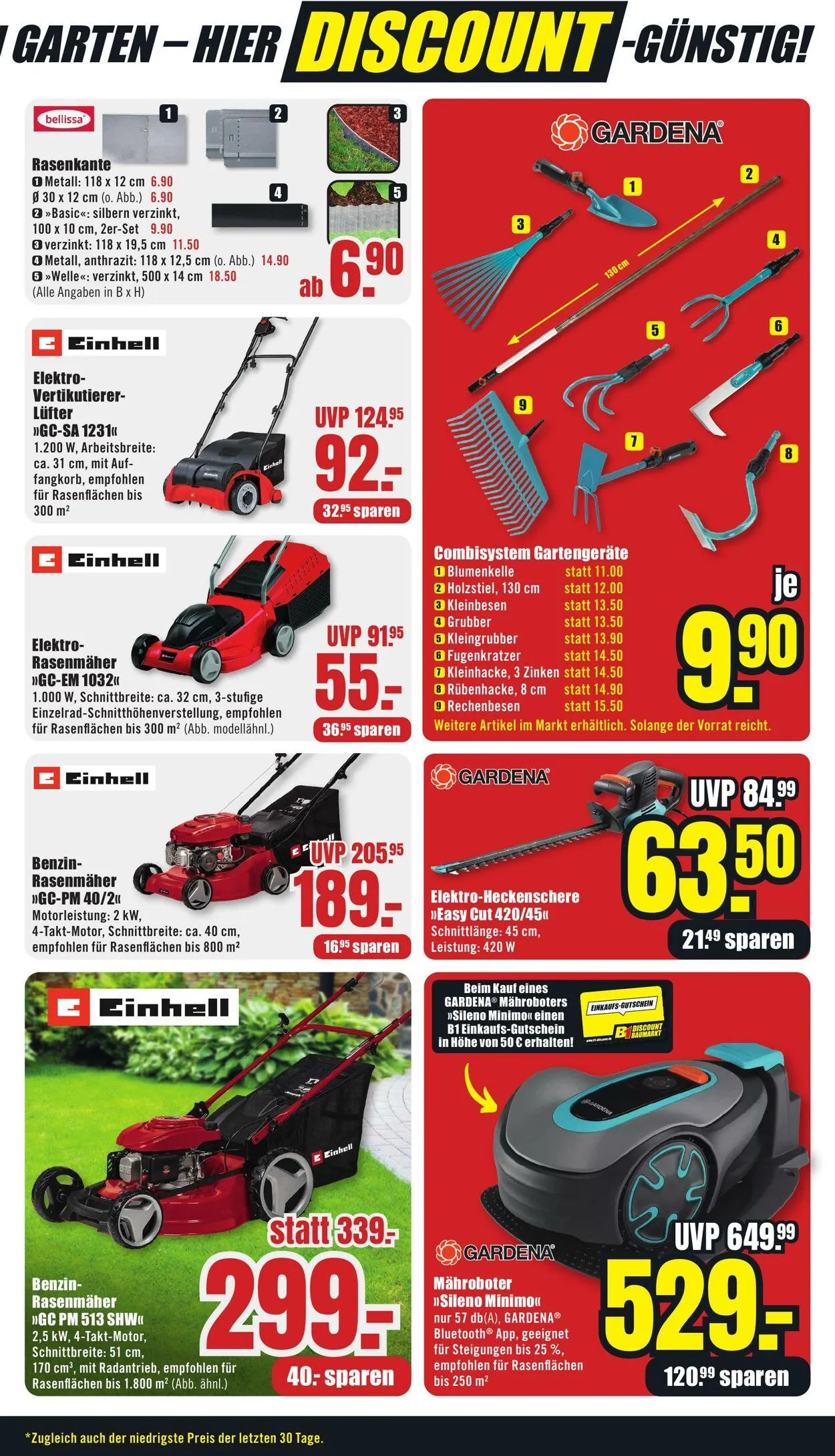 B1 Discount Baumarkt von 22. März bis 28. März 2025 - Prospekt seite 5