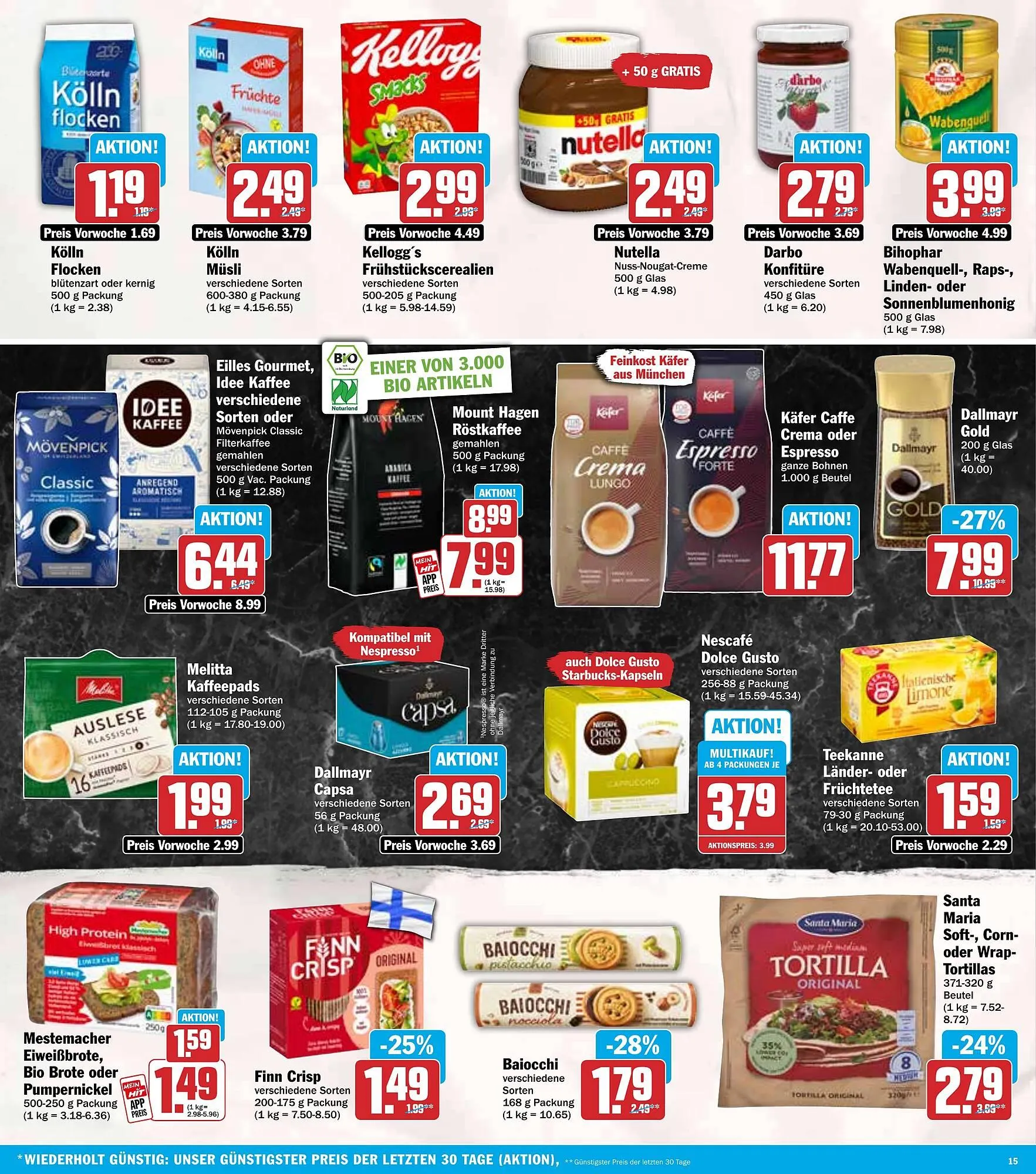 HIT Prospekt von 29. Dezember bis 3. Januar 2026 - Prospekt seite 15