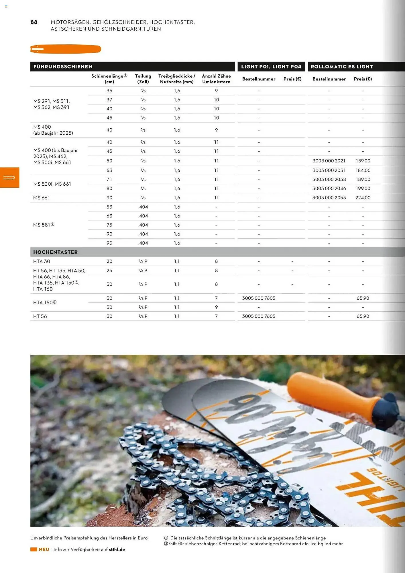 STIHL Prospekt von 1. Januar bis 31. Dezember 2026 - Prospekt seite 88